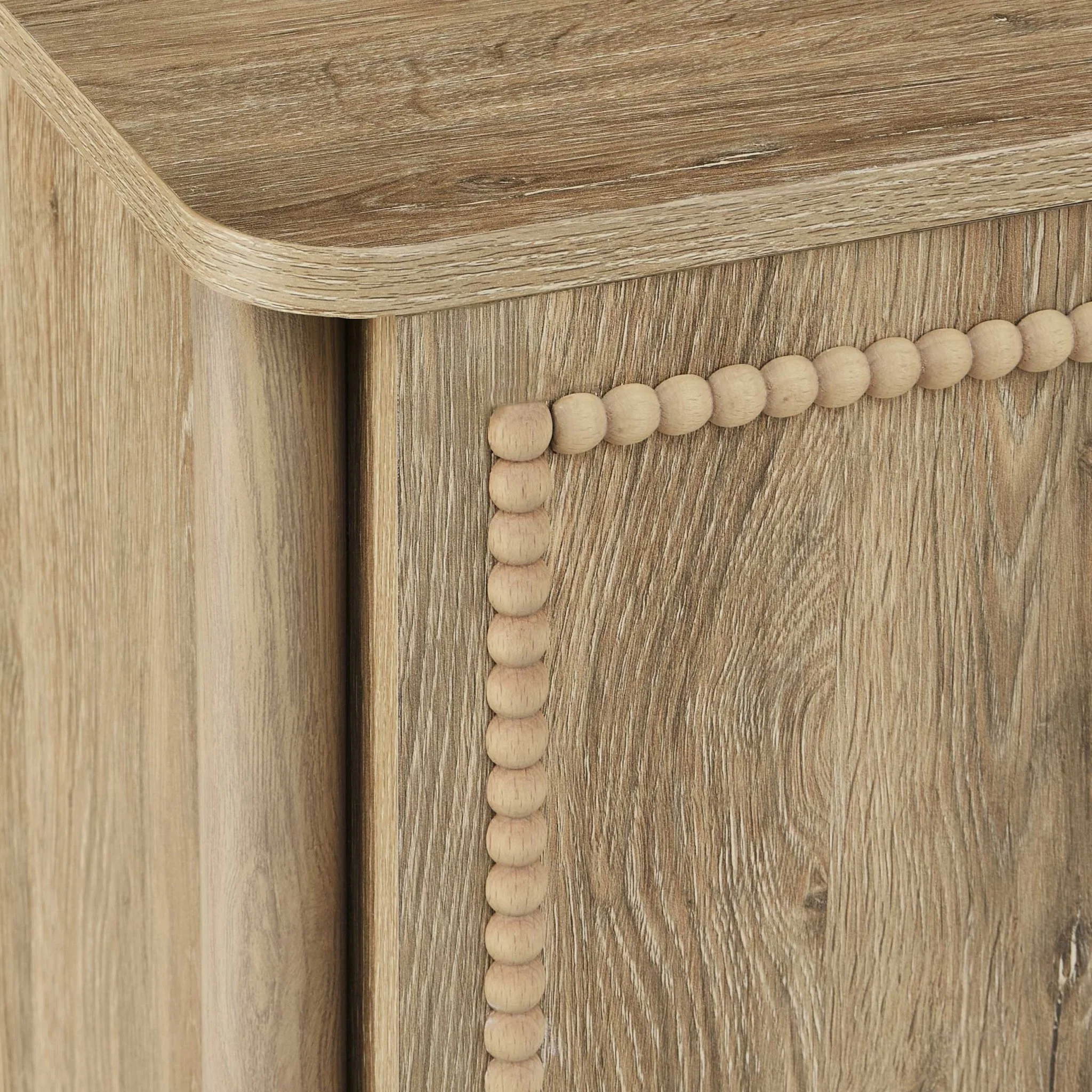Posy 2 Door Sideboard - Light Wood - Image 7