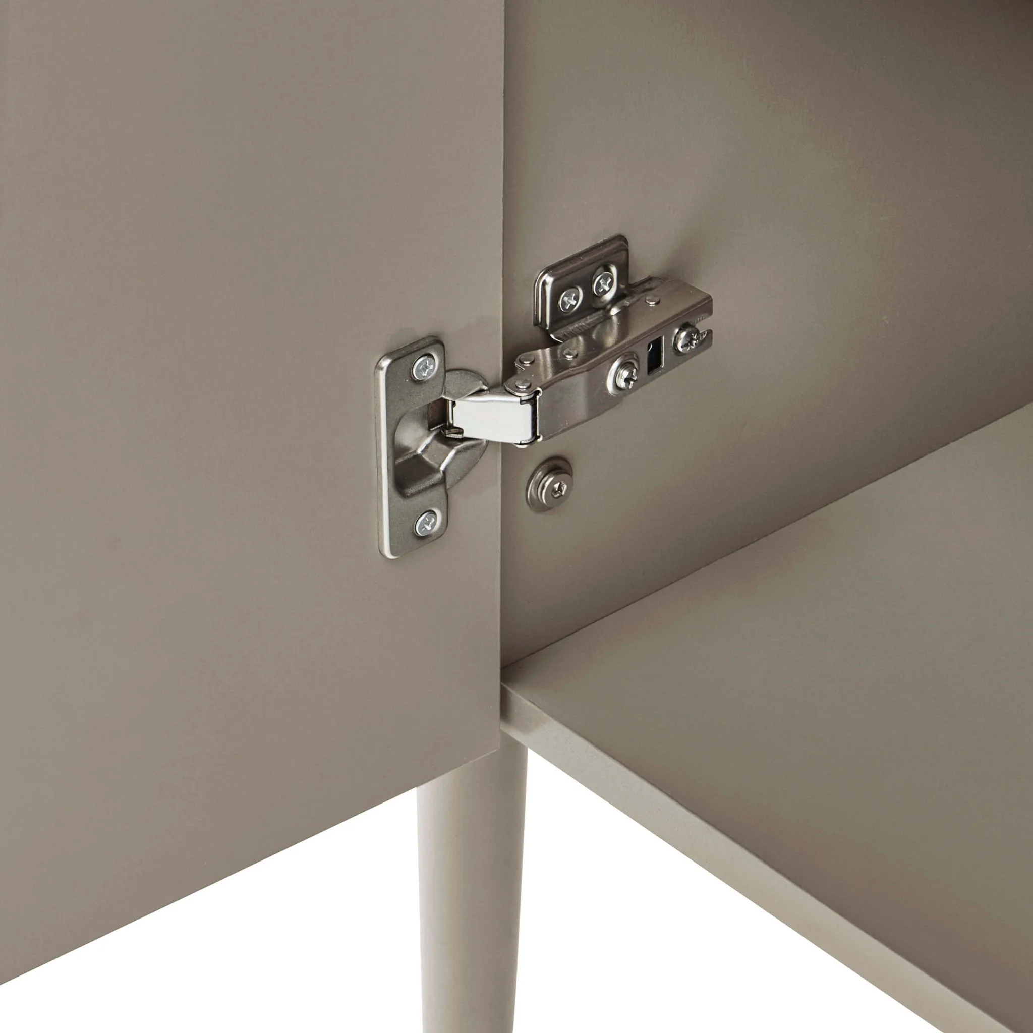 Posy 2 Door Sideboard - Taupe - Image 7