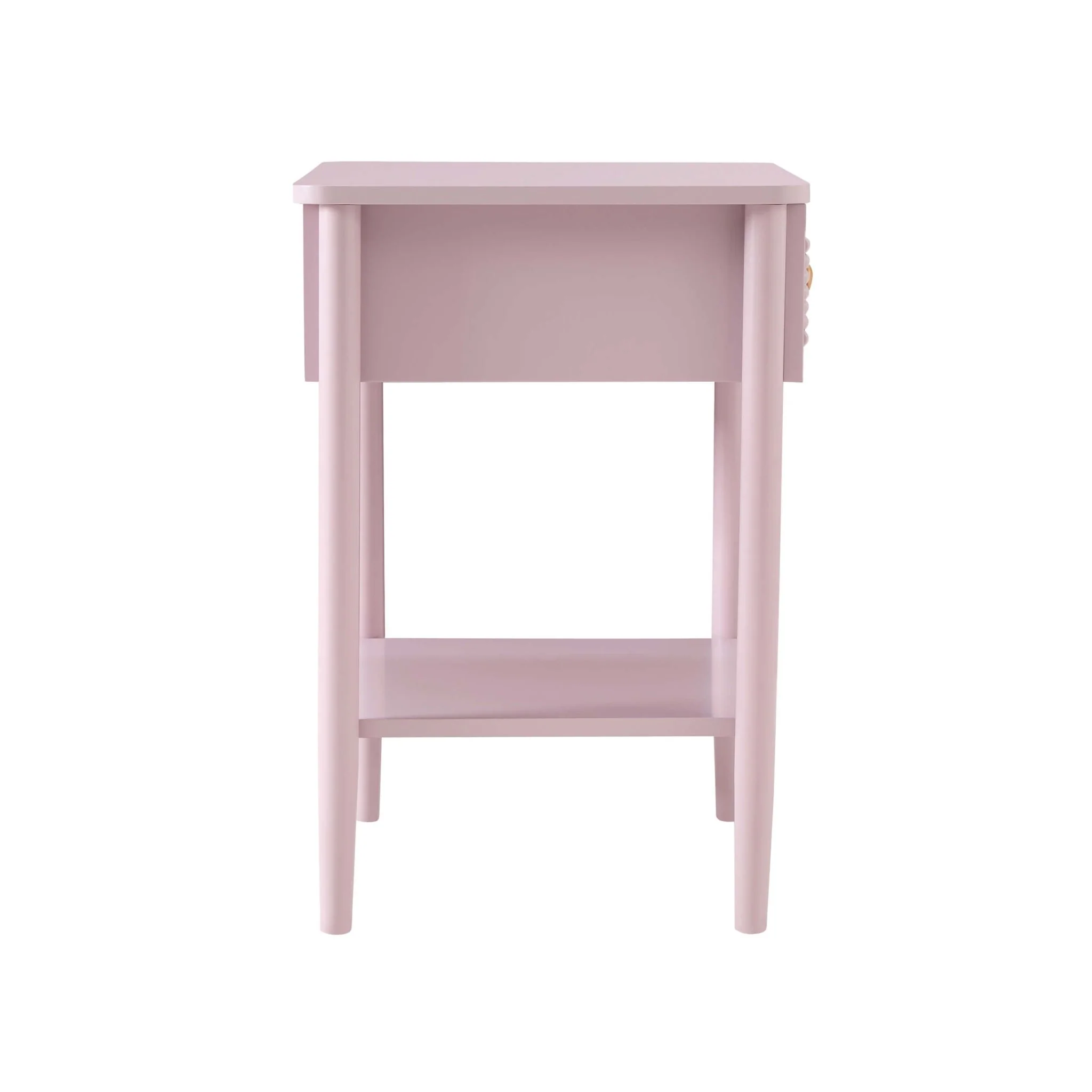 Posy Bobbin 1 Drawer Nightstand - Violet Ice - Image 6