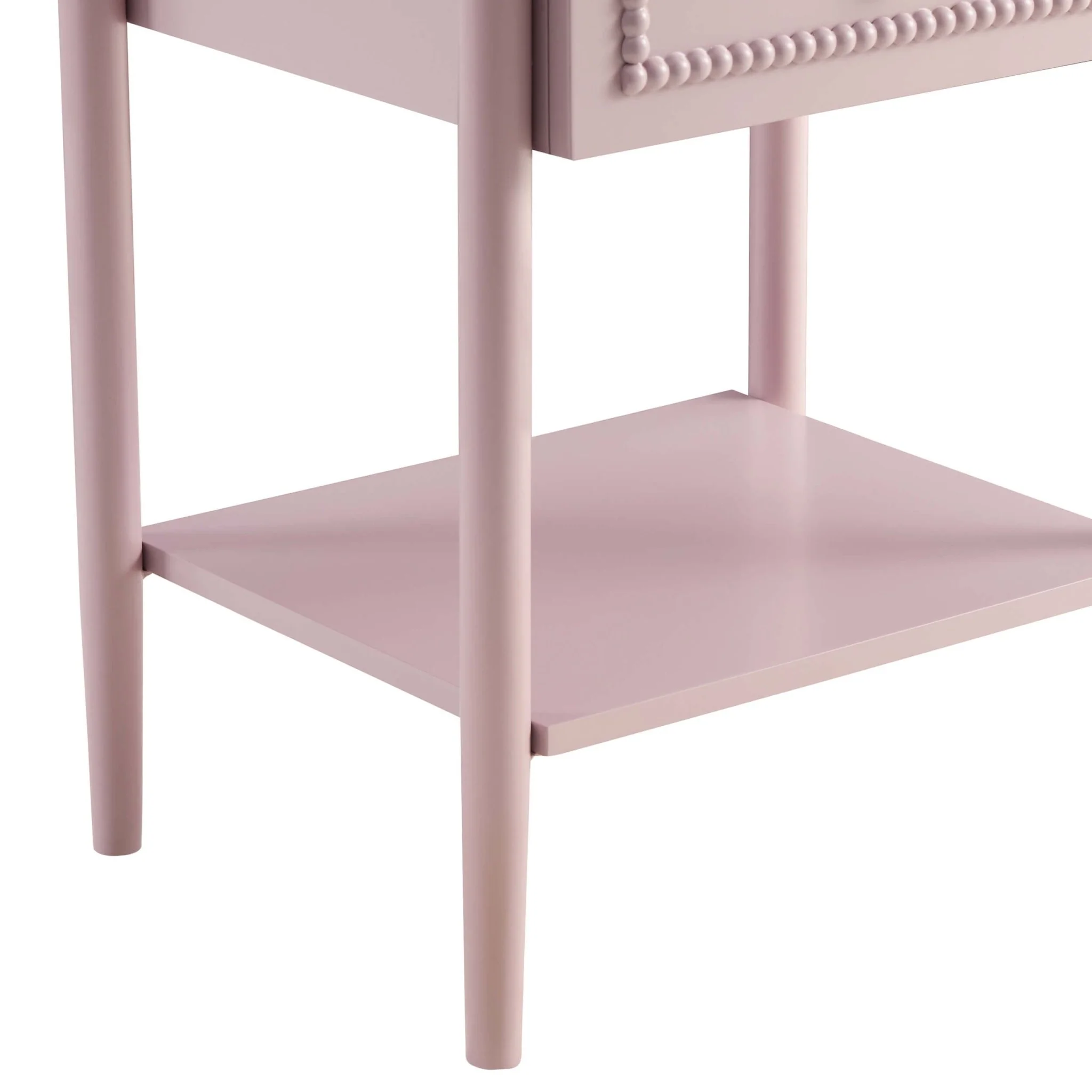 Posy Bobbin 1 Drawer Nightstand - Violet Ice - Image 7