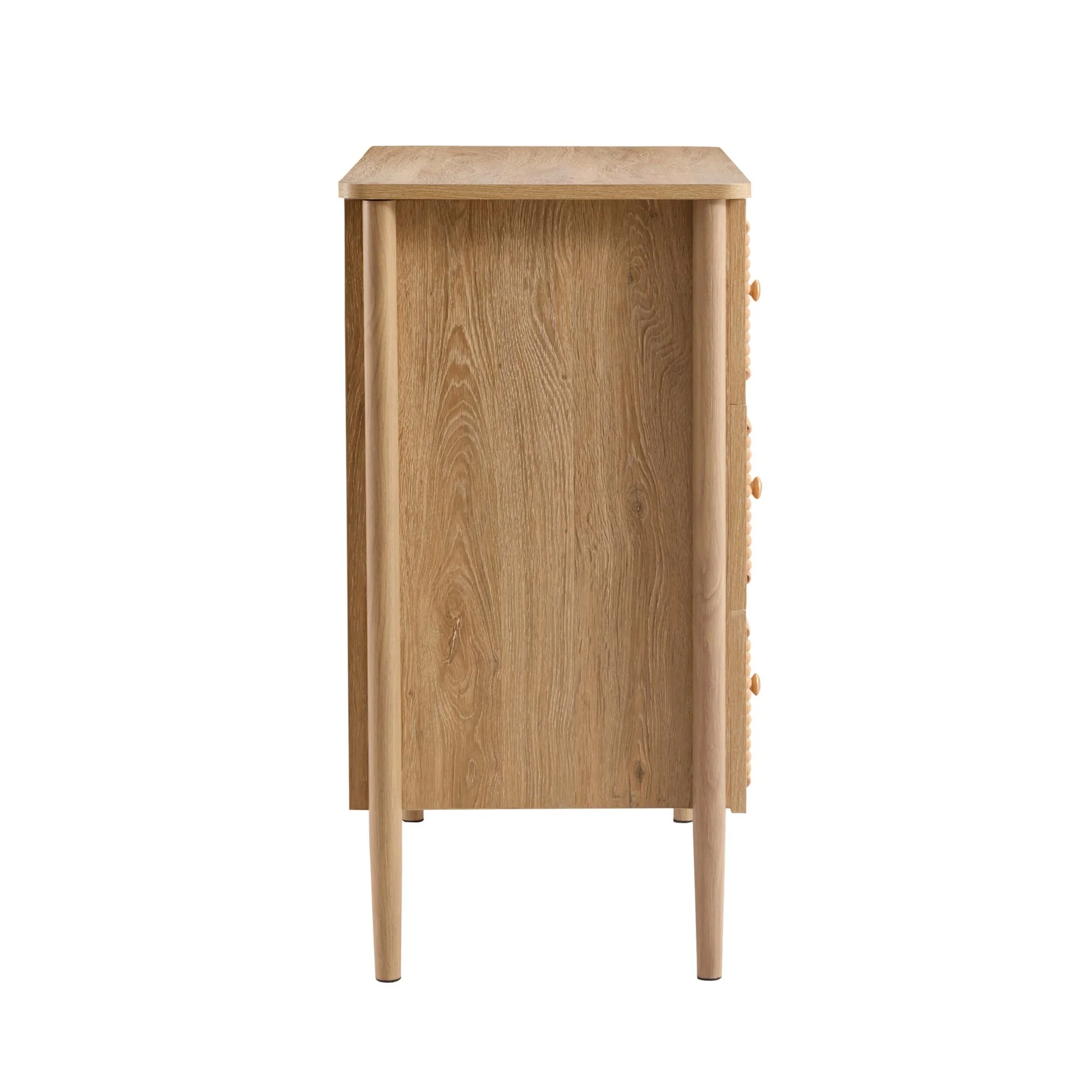 Posy Bobbin 3 Drawer Chest - Light Wood - Image 7