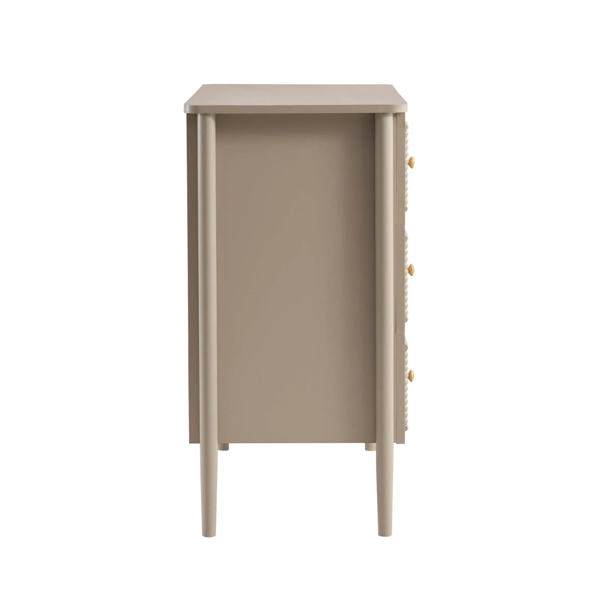Posy Bobbin 3 Drawer Chest - Taupe - Image 6