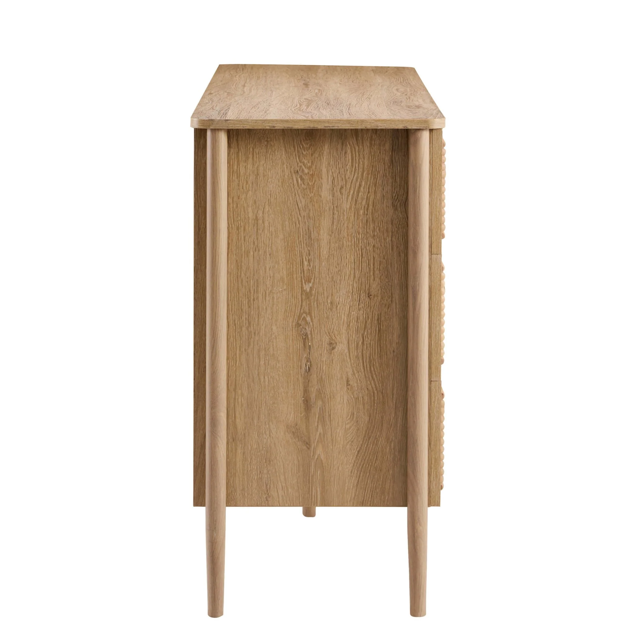Posy Bobbin 6 Drawer Chest - Light Wood - Image 6