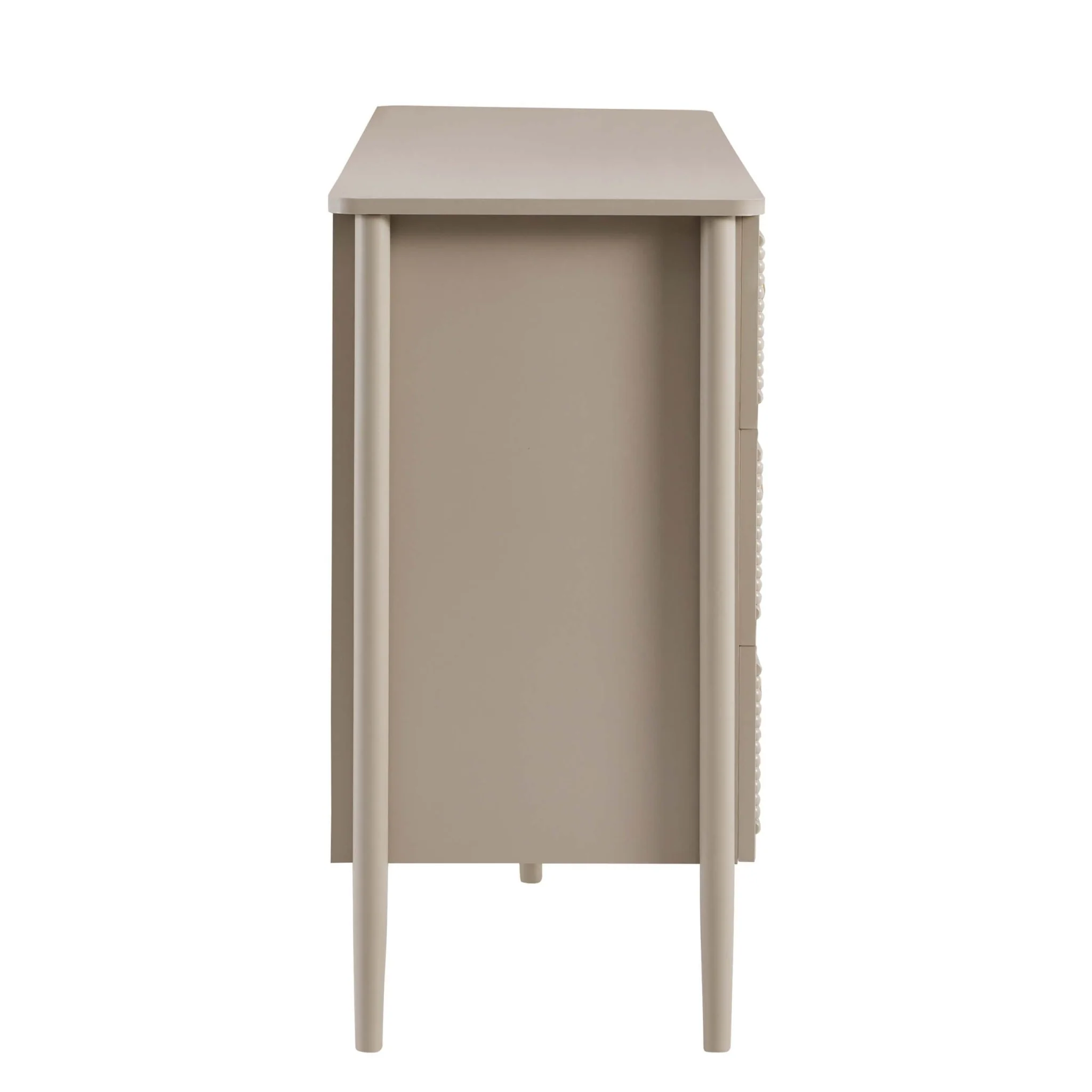 Posy Bobbin 6 Drawer Chest - Taupe - Image 6