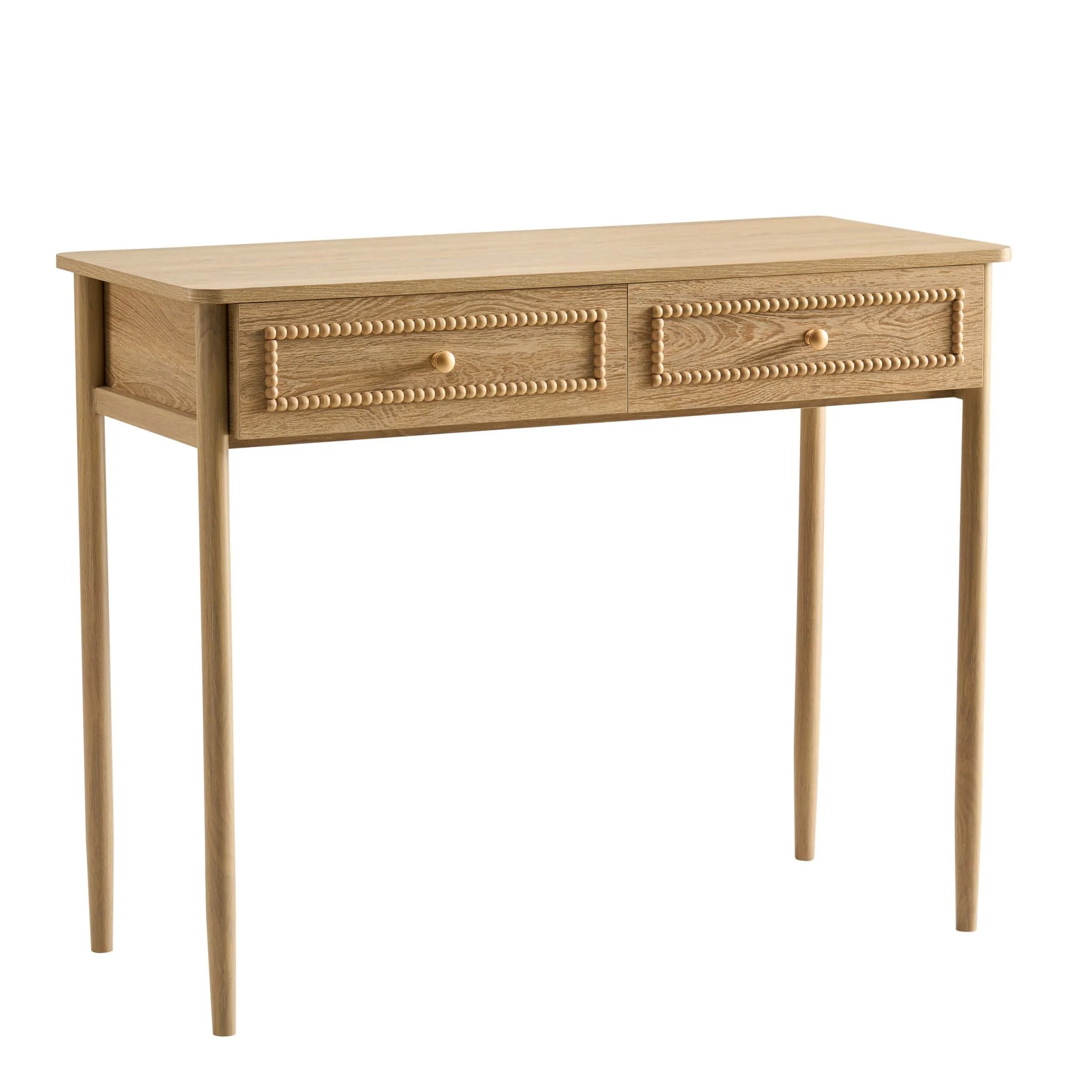 Posy Bobbin Dressing Table - Light Wood - Image 3