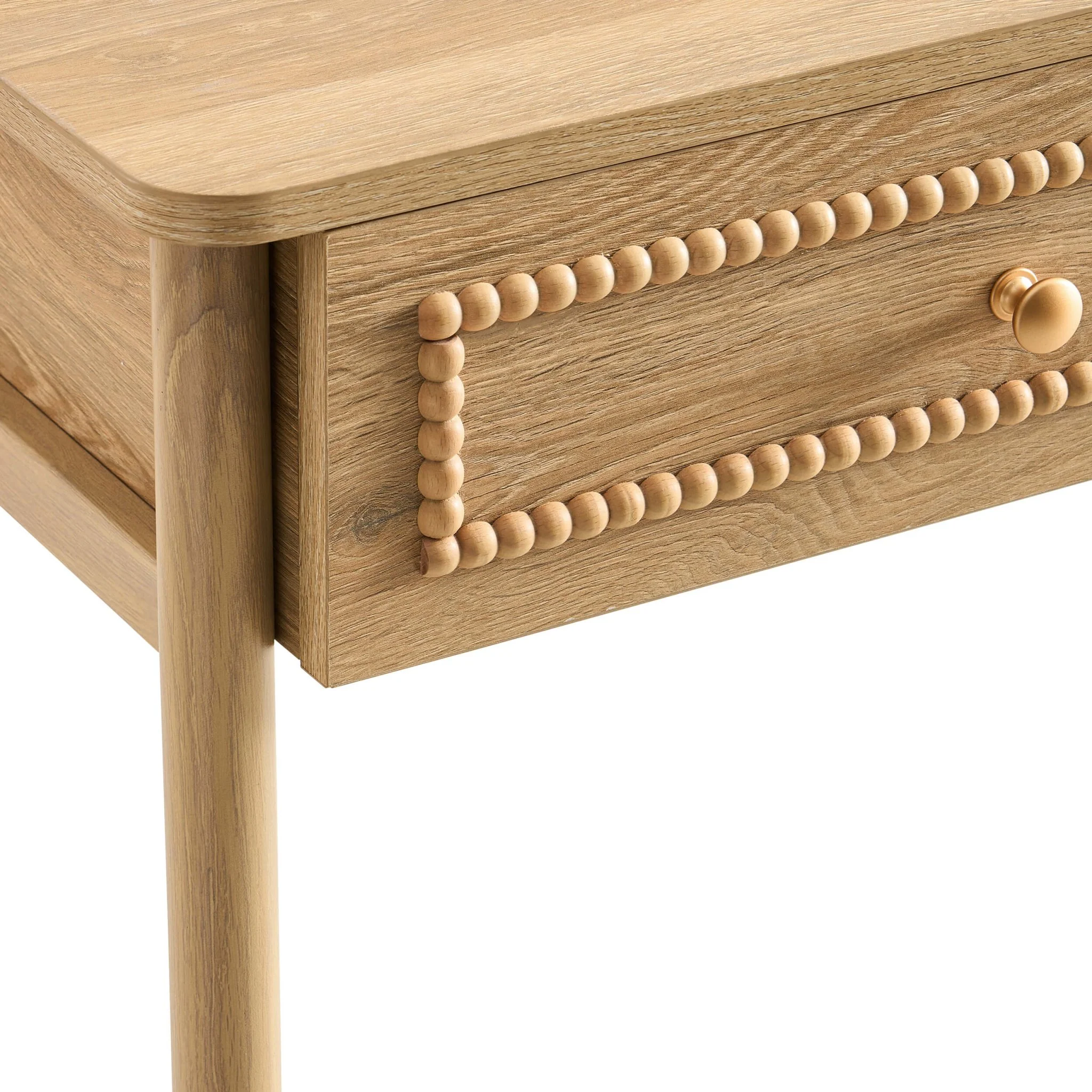 Posy Bobbin Dressing Table - Light Wood - Image 7