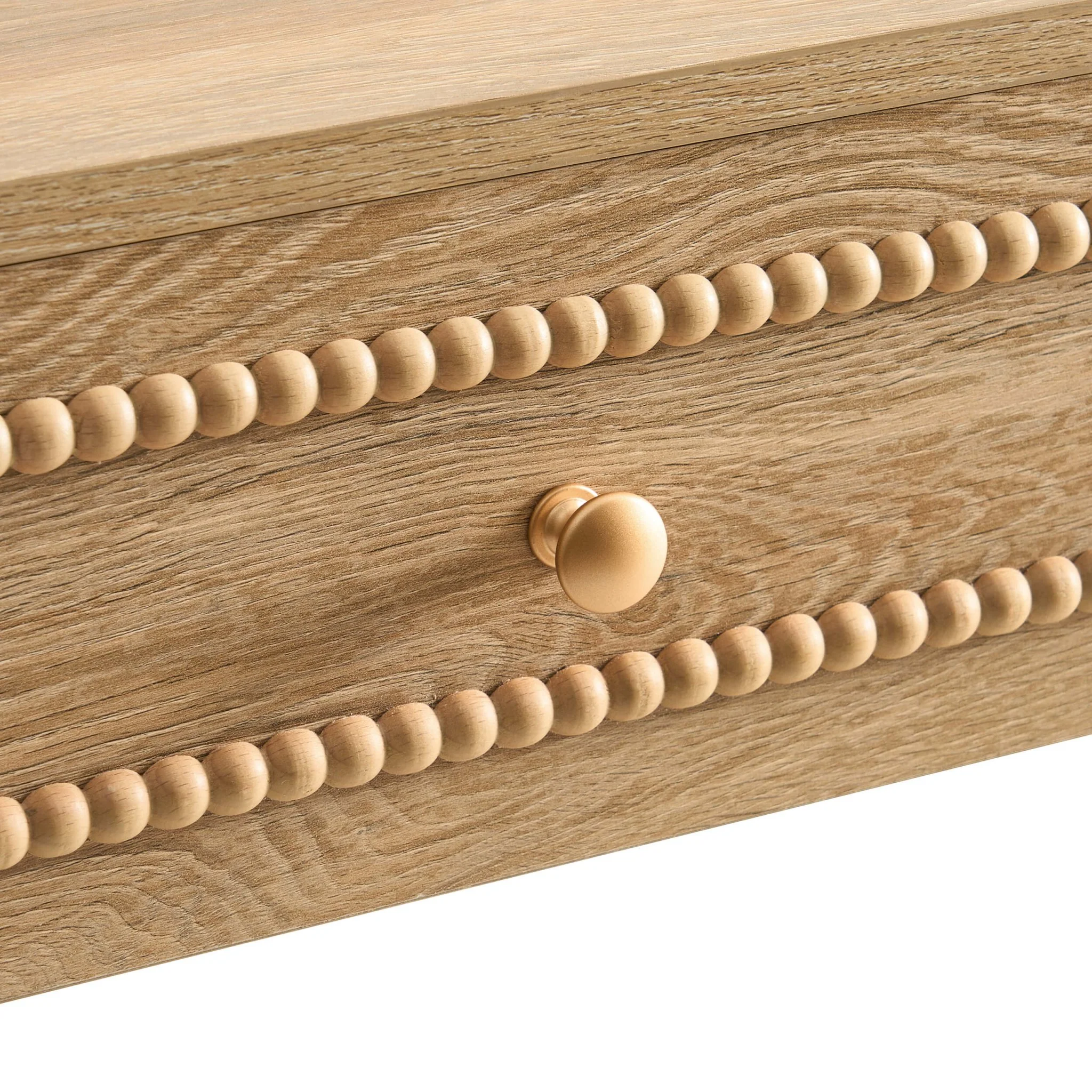 Posy Bobbin Dressing Table - Light Wood - Image 9