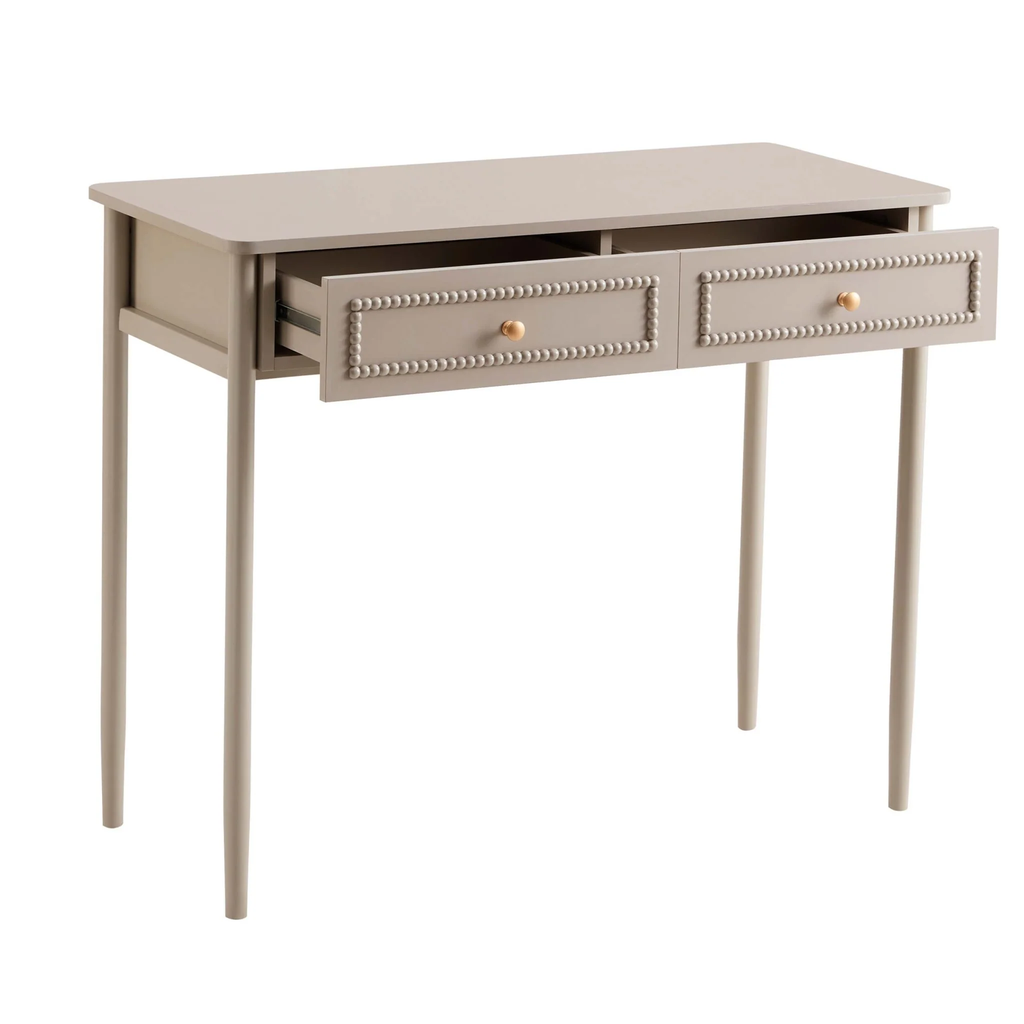 Posy Bobbin Dressing Table - Taupe - Image 4