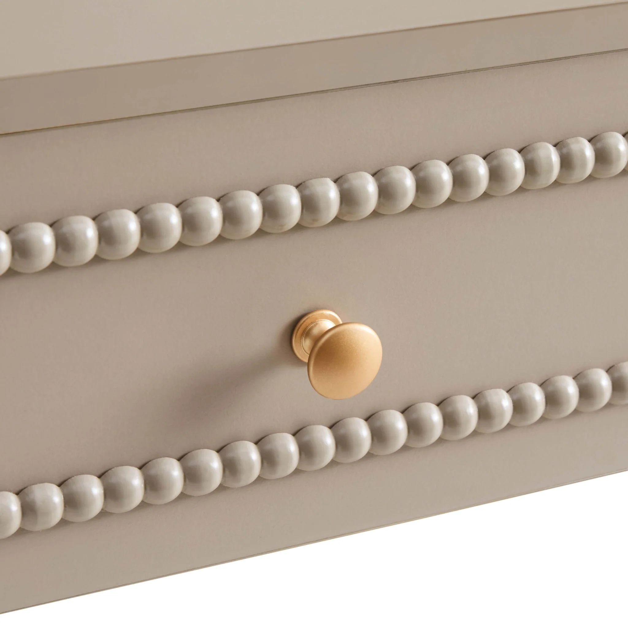 Posy Bobbin Dressing Table - Taupe - Image 8