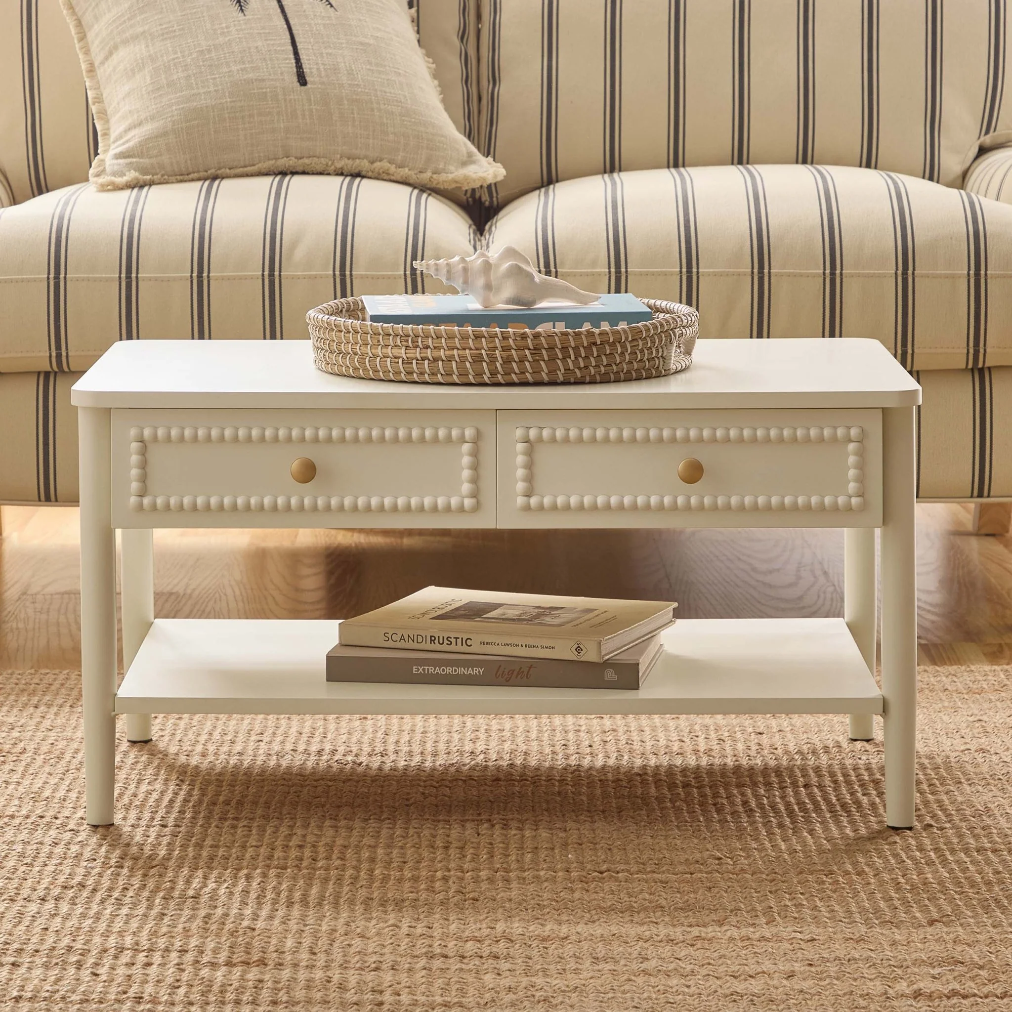 Posy Coffee Table - Cream