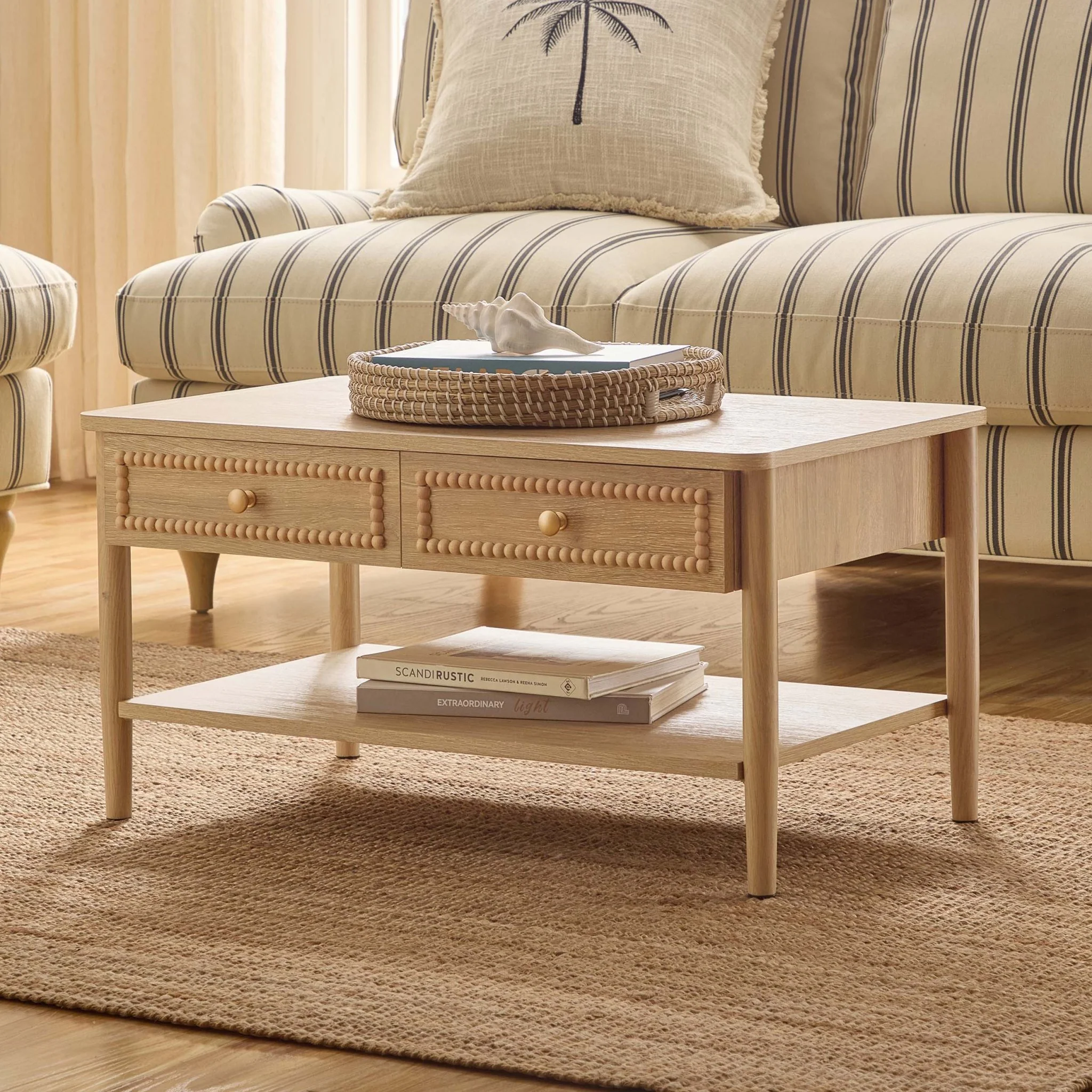 Posy Coffee Table - Light Wood - Image 2