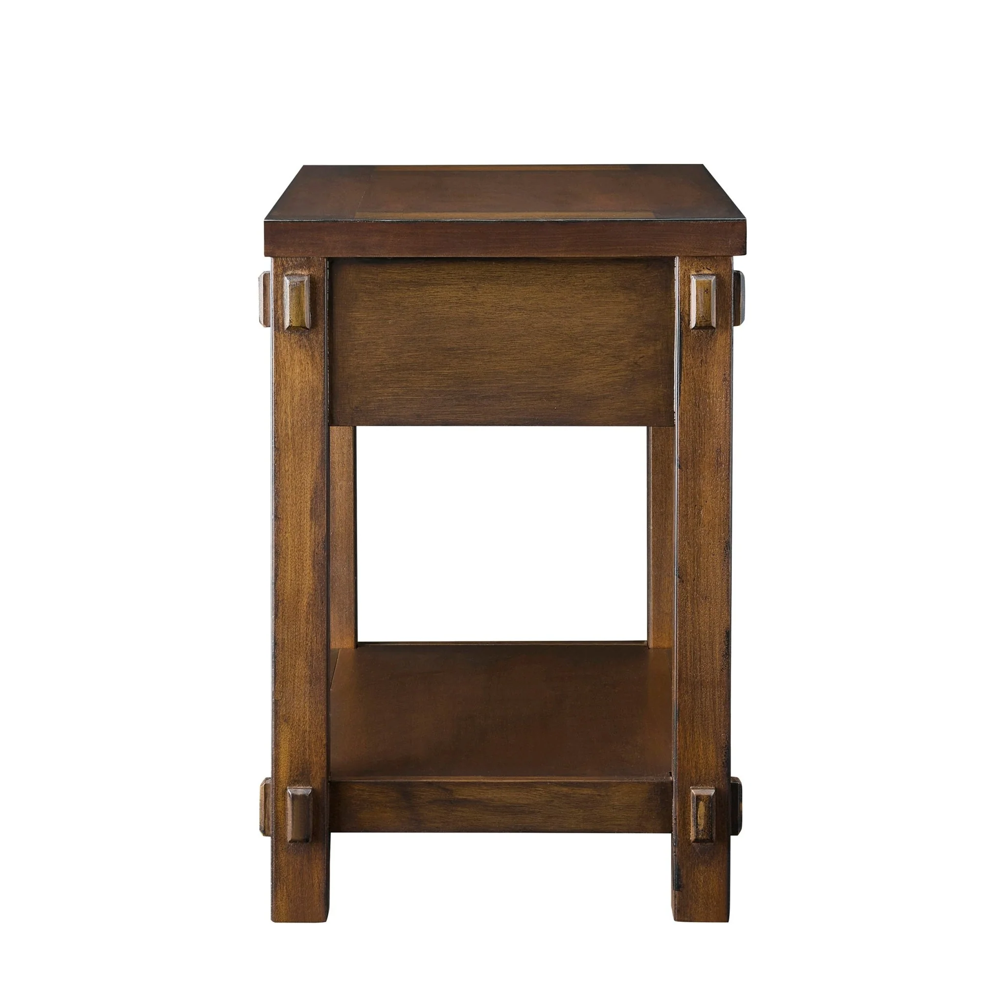 Prim 1 Drawer Wide Nightstand - Walnut - Image 7