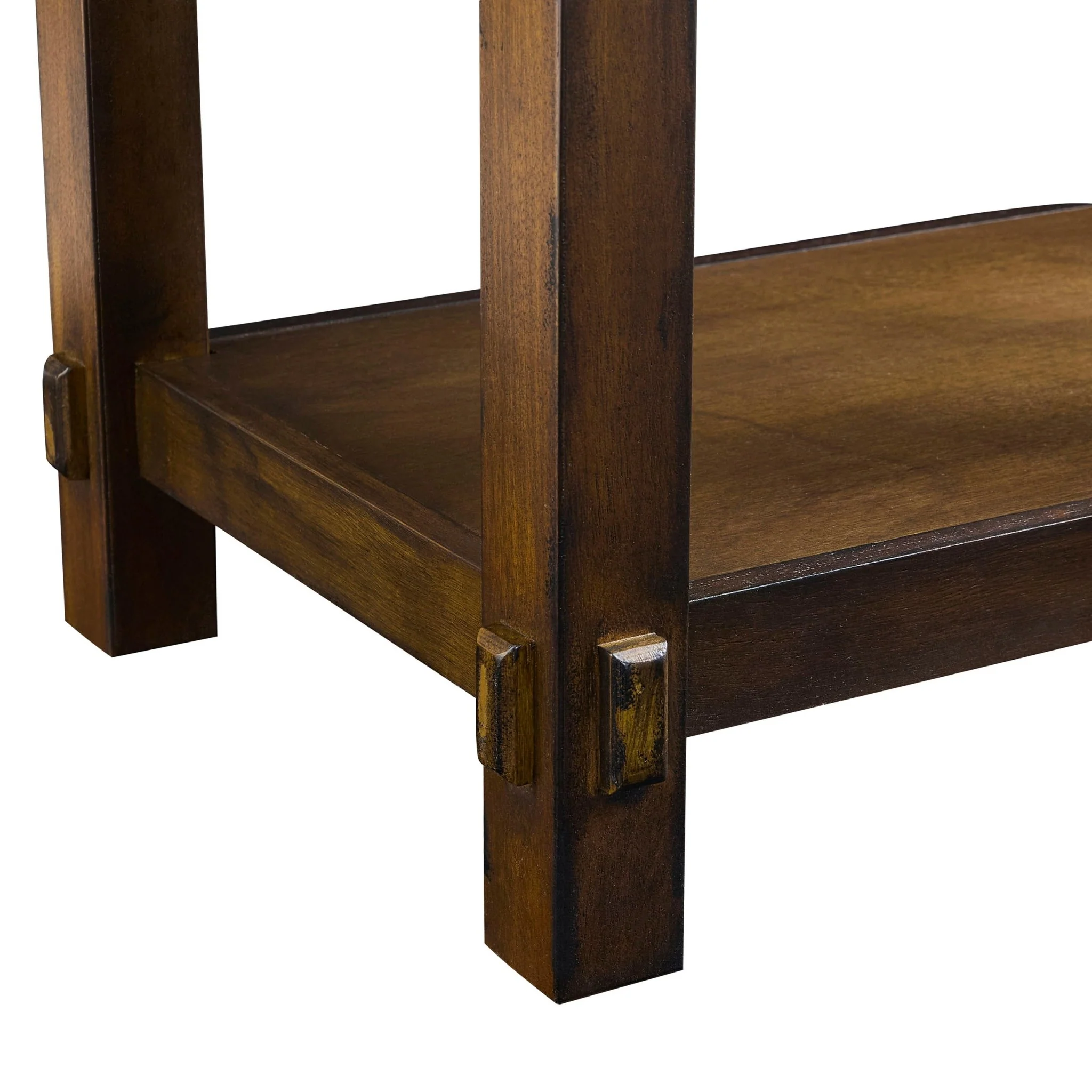 Prim 1 Drawer Wide Nightstand - Walnut - Image 9