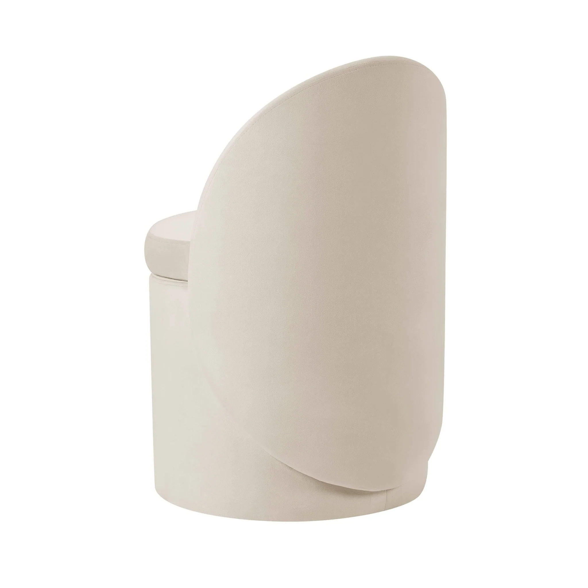 Primrose Dressing Table Storage Stool - Ecru - Image 5