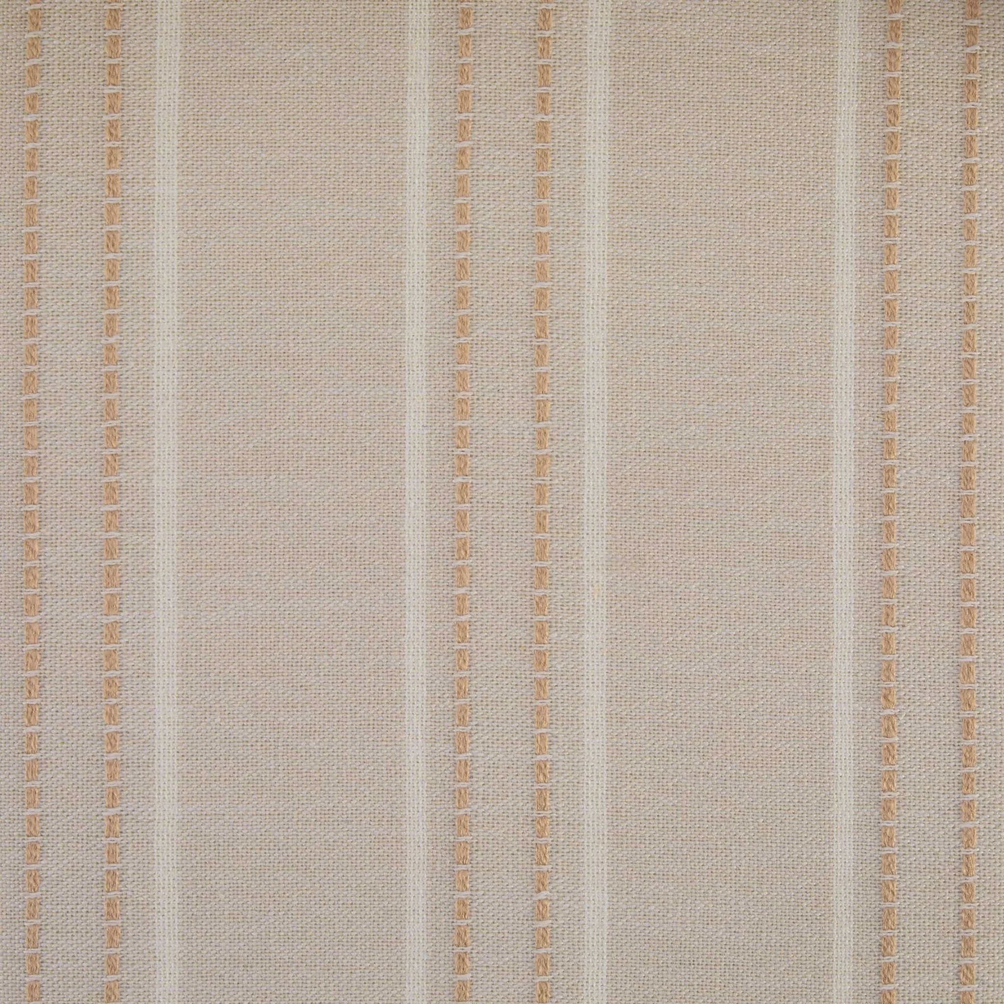 Primrose Dressing Table Storage Stool - Natural Stitched Stripe - Image 6