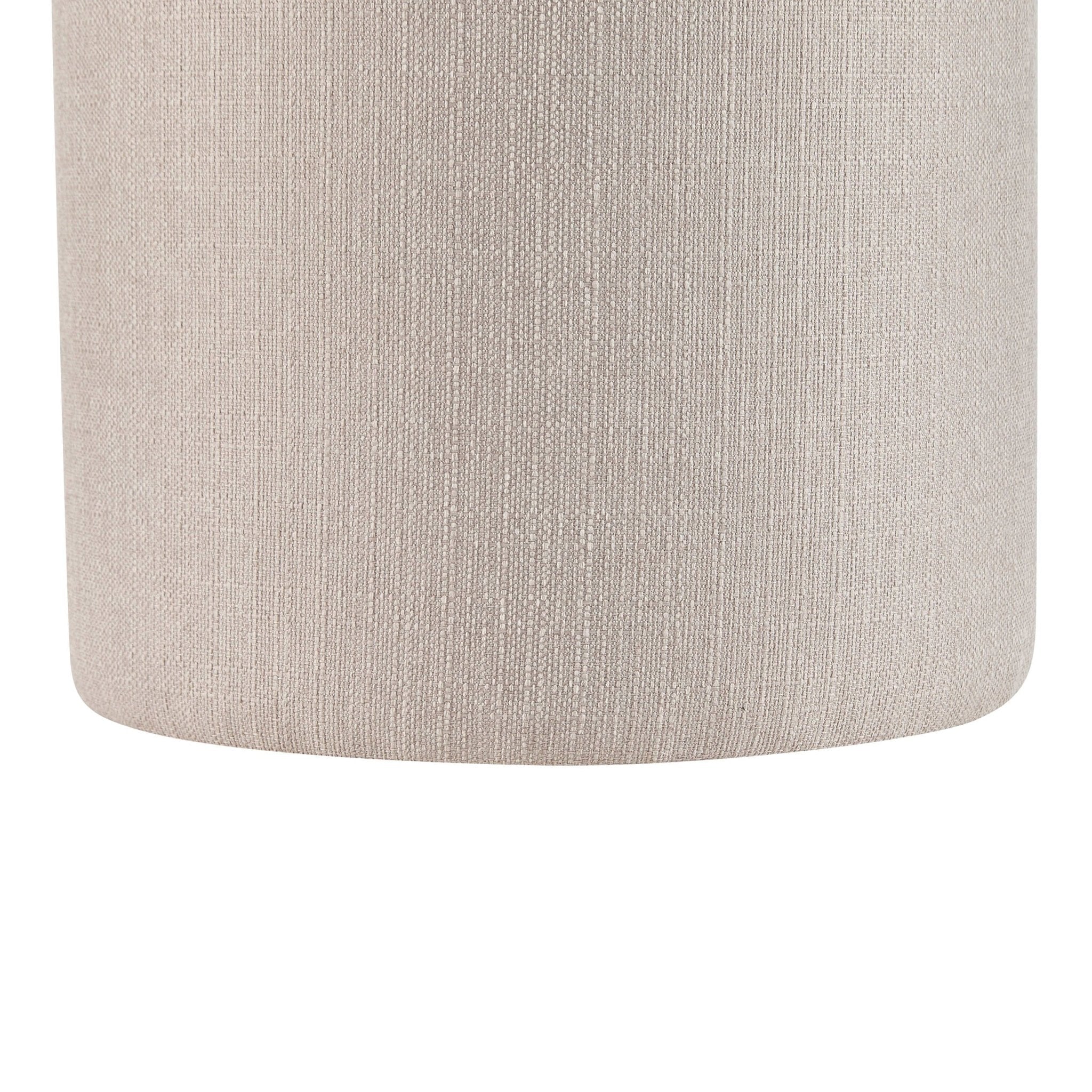 Primrose Dressing Table Storage Stool - Stone Grey - Image 6