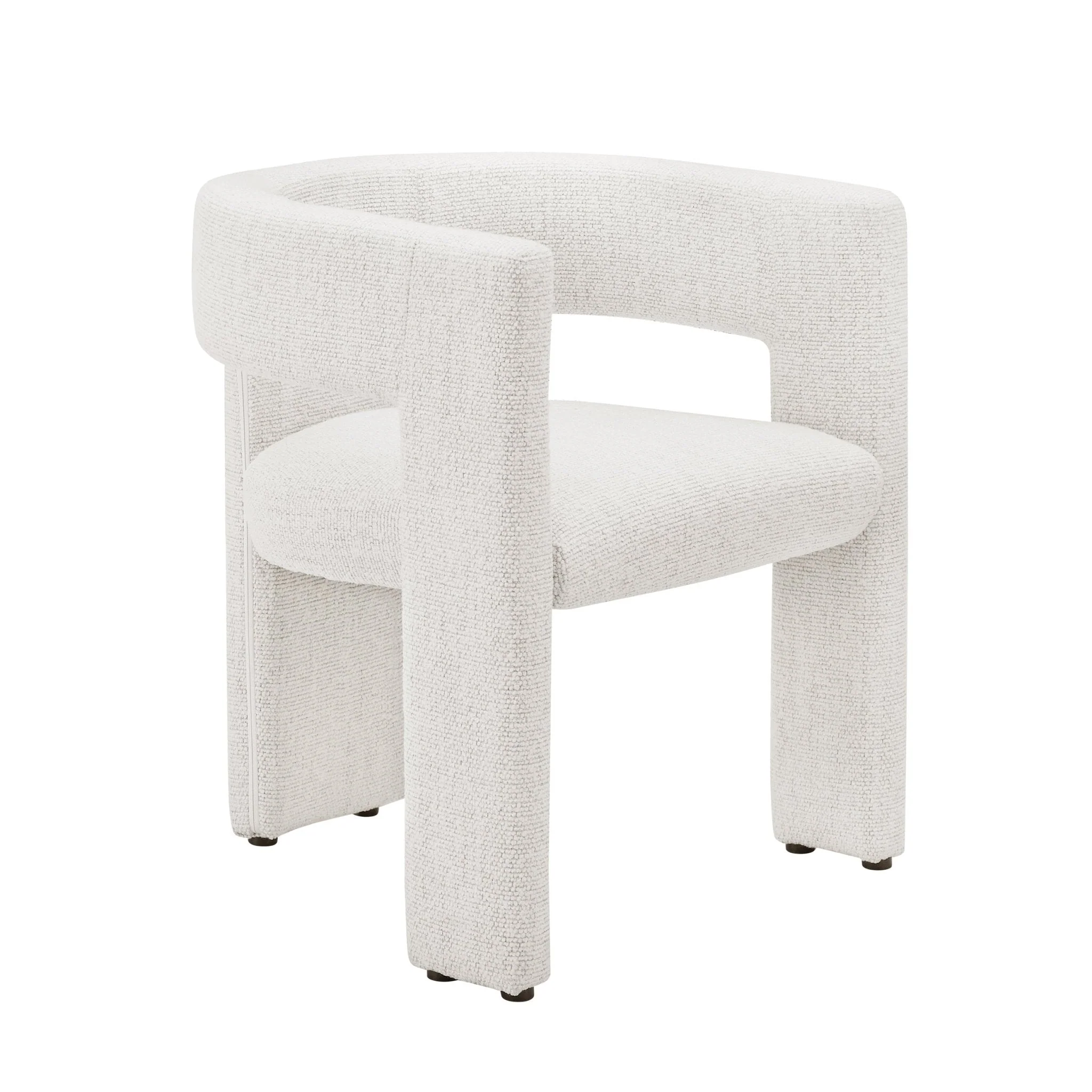 Quinn Chair - Ivory Boucle - Image 5