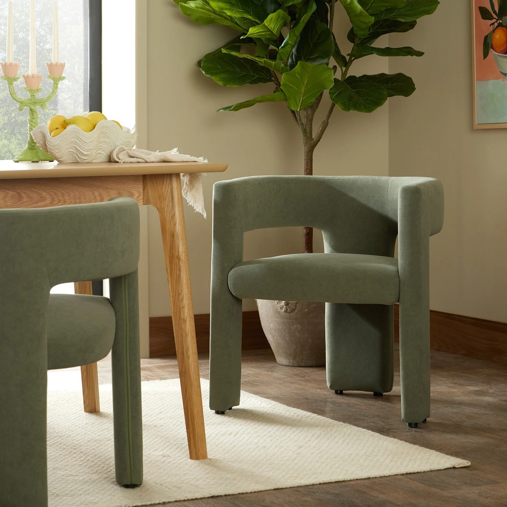 Quinn Chair - Sage Green
