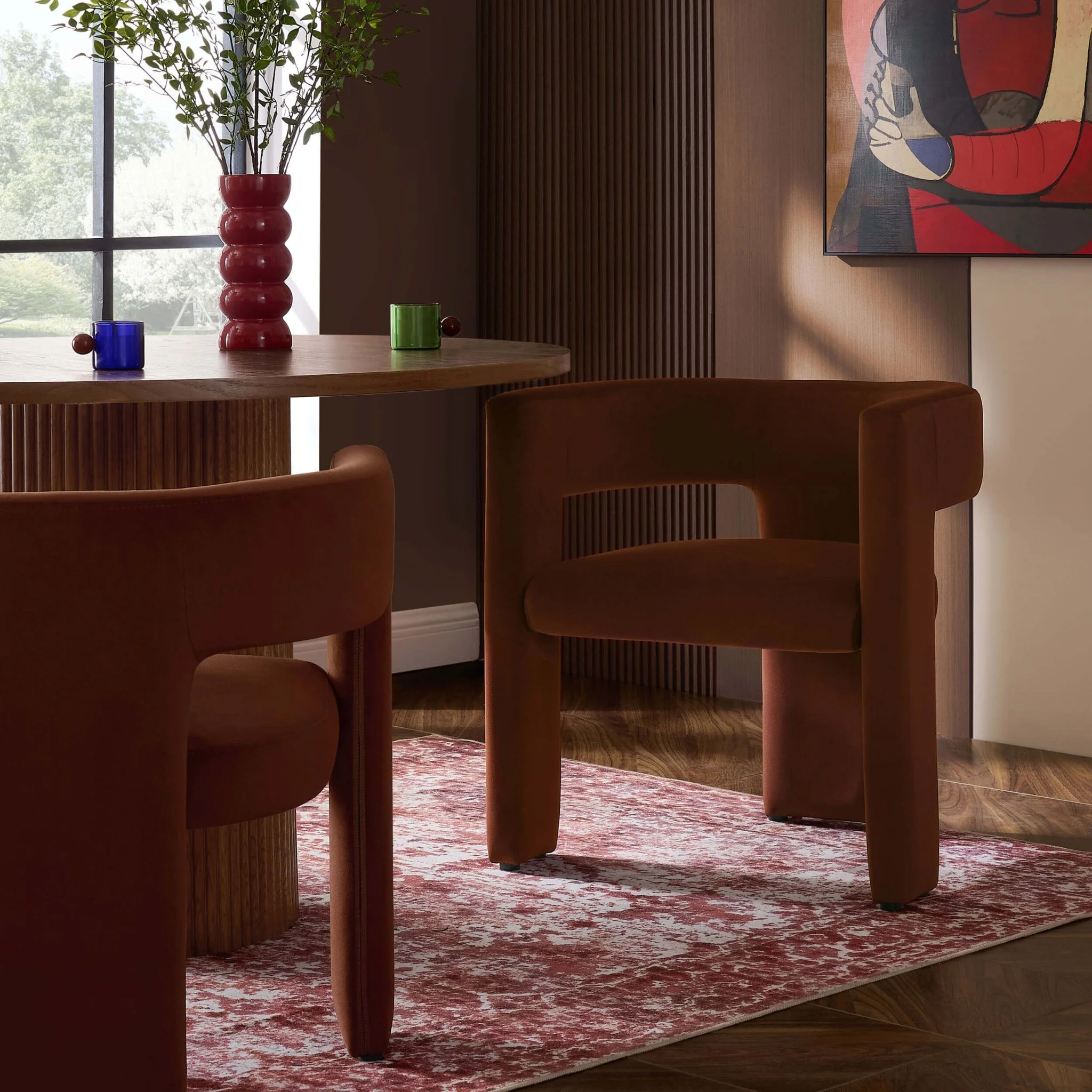 Quinn Chair - Terracotta