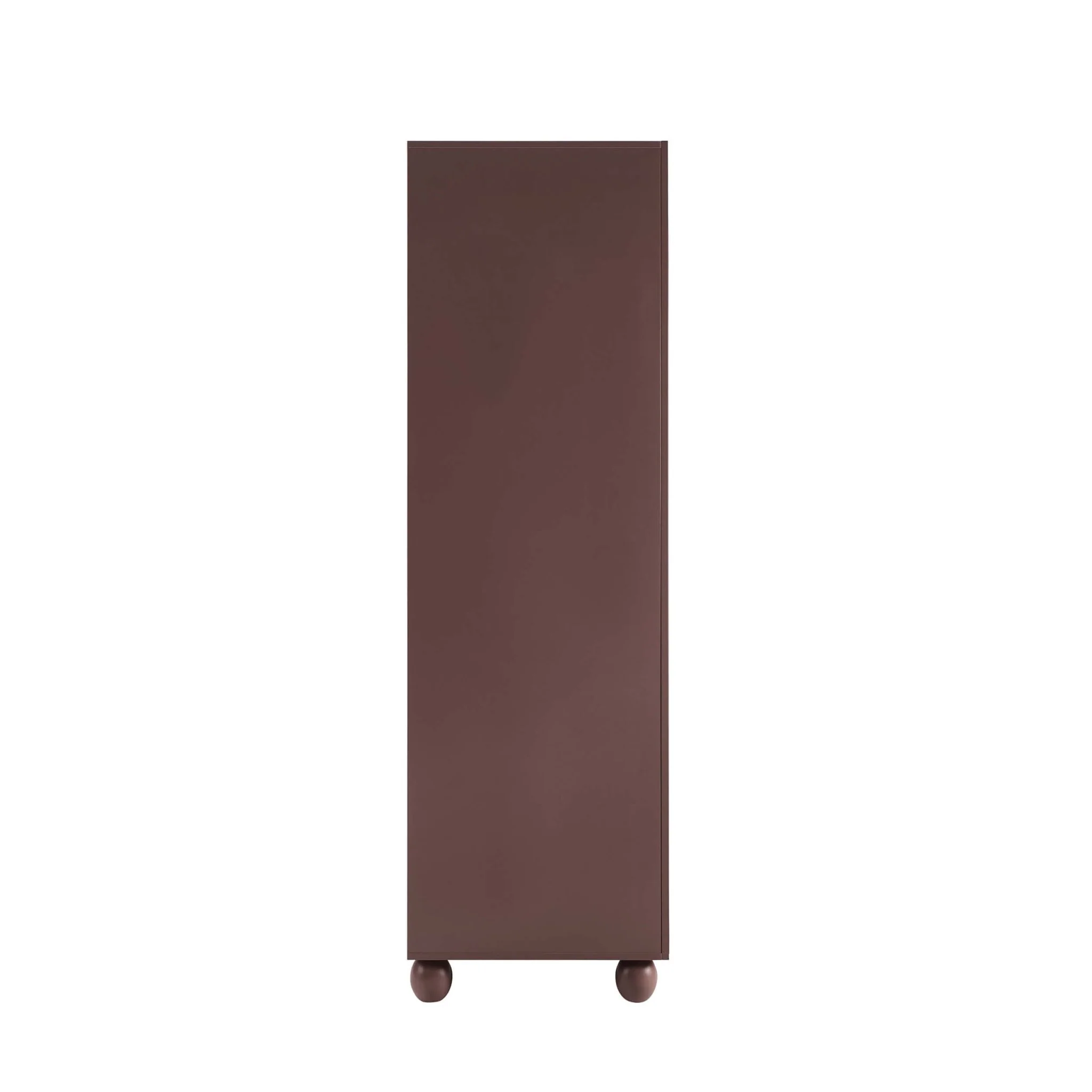Rachel Arch Front 3 Door Wardrobe - Mocha - Image 6