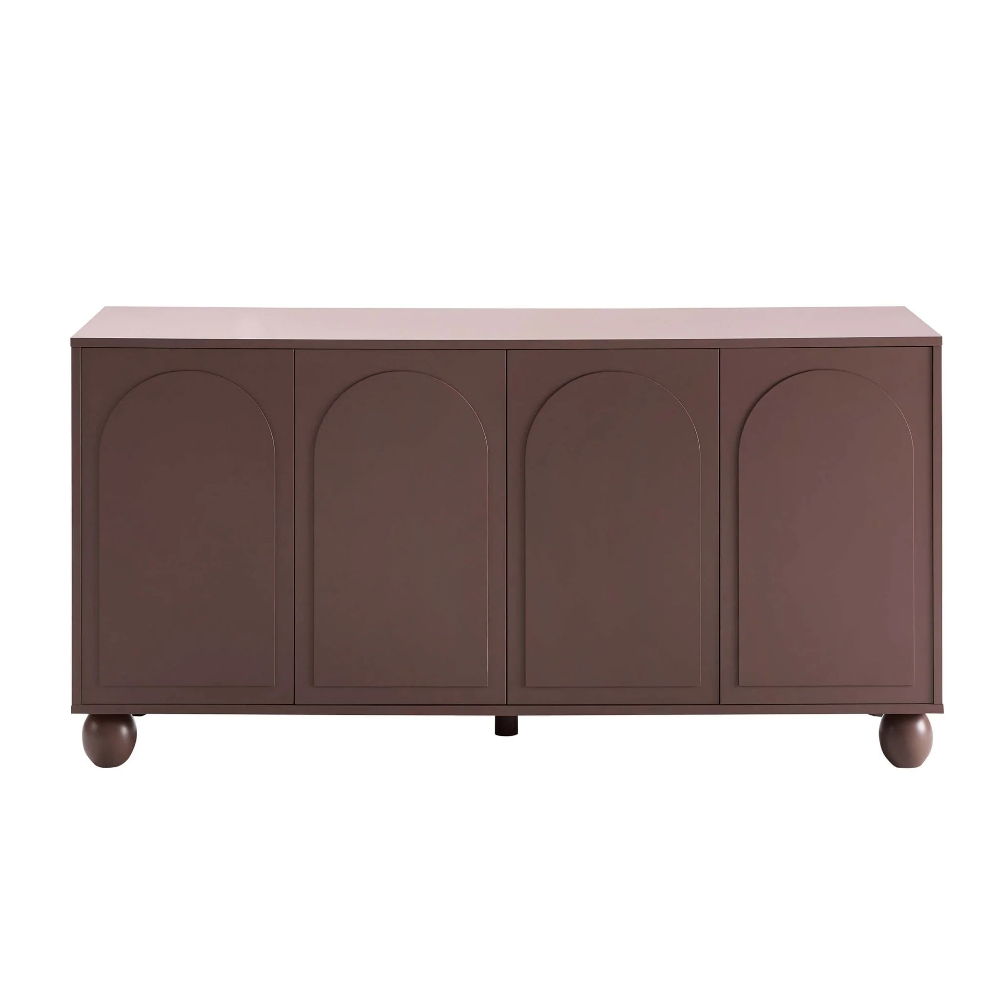 Rachel Arch Front 4 Door Sideboard - Mocha - Image 3