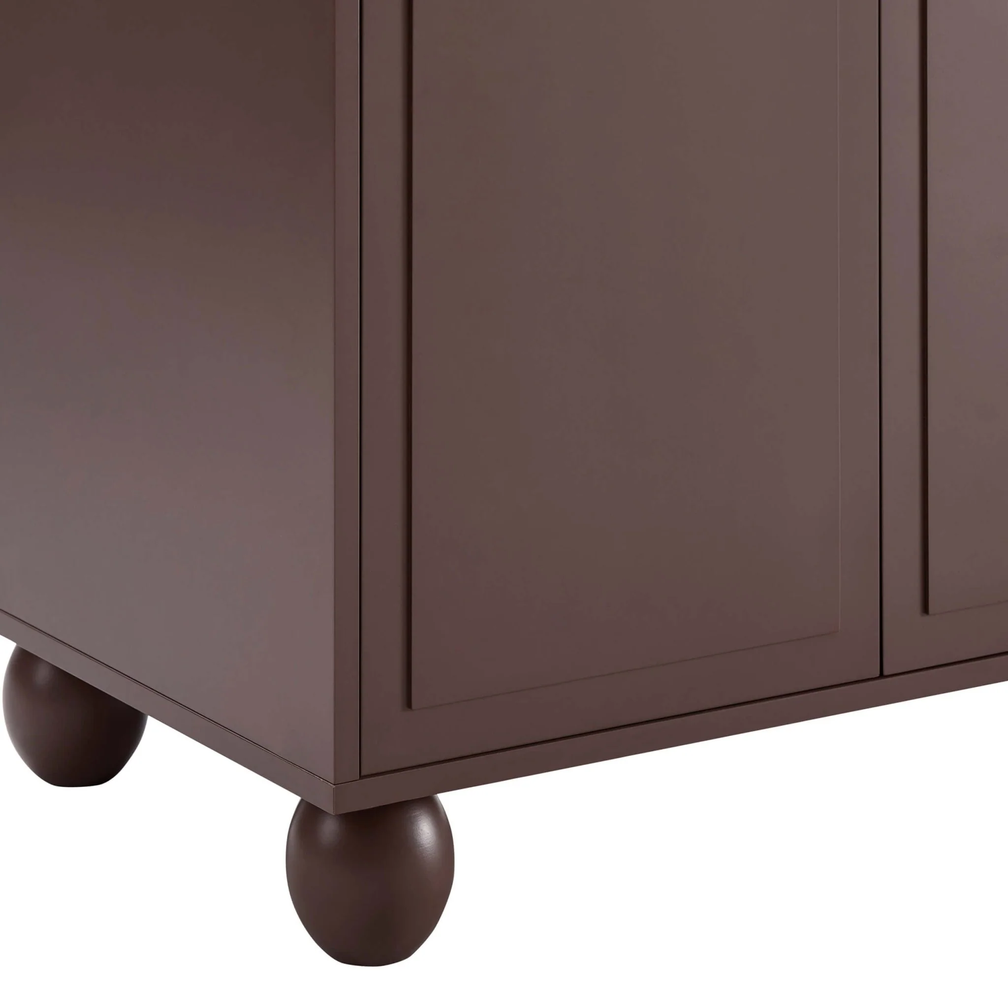 Rachel Arch Front 4 Door Sideboard - Mocha - Image 8