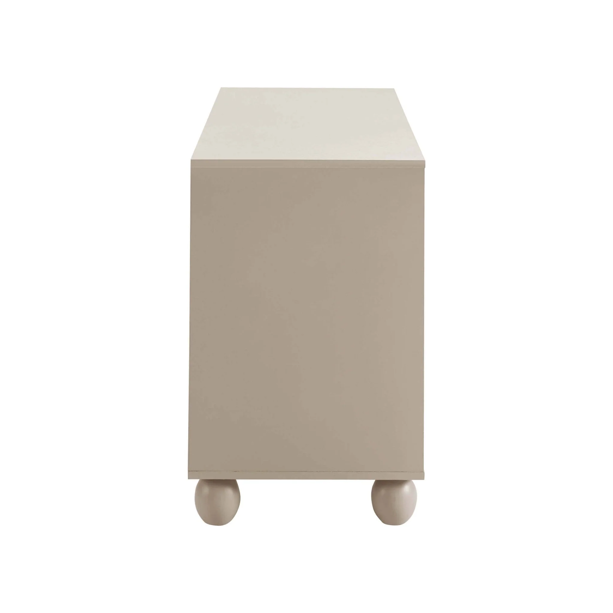 Rachel Arch Front 4 Door Sideboard - Taupe - Image 6