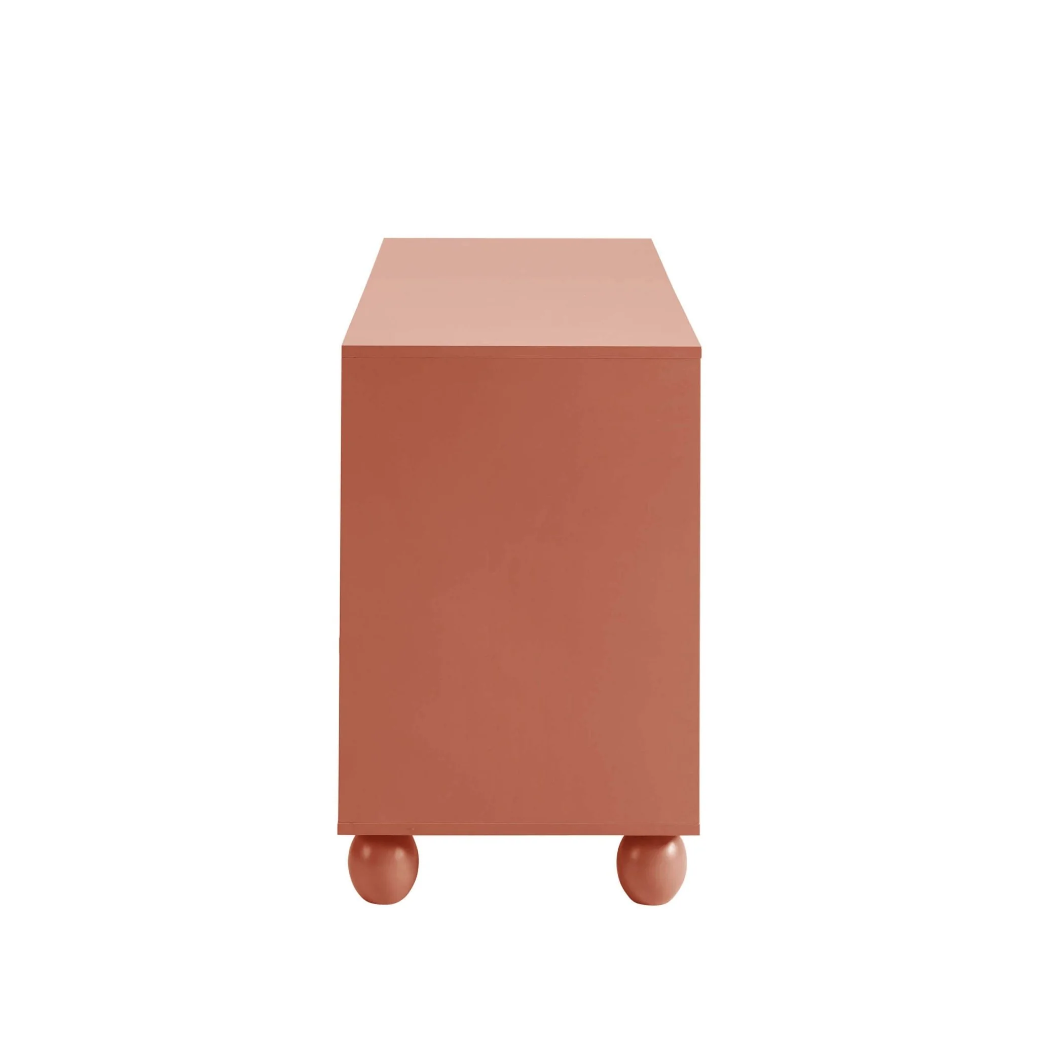 Rachel Arch Front 4 Door Sideboard - Terracotta - Image 6
