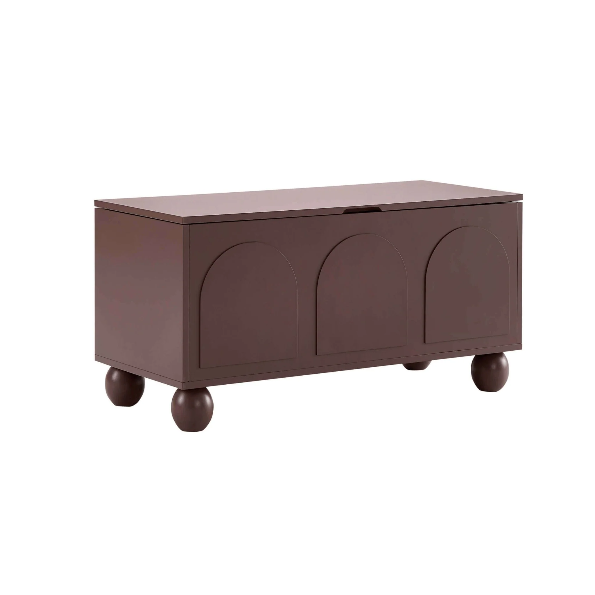 Rachel Arch Front Seated Storage - Mocha - Image 4