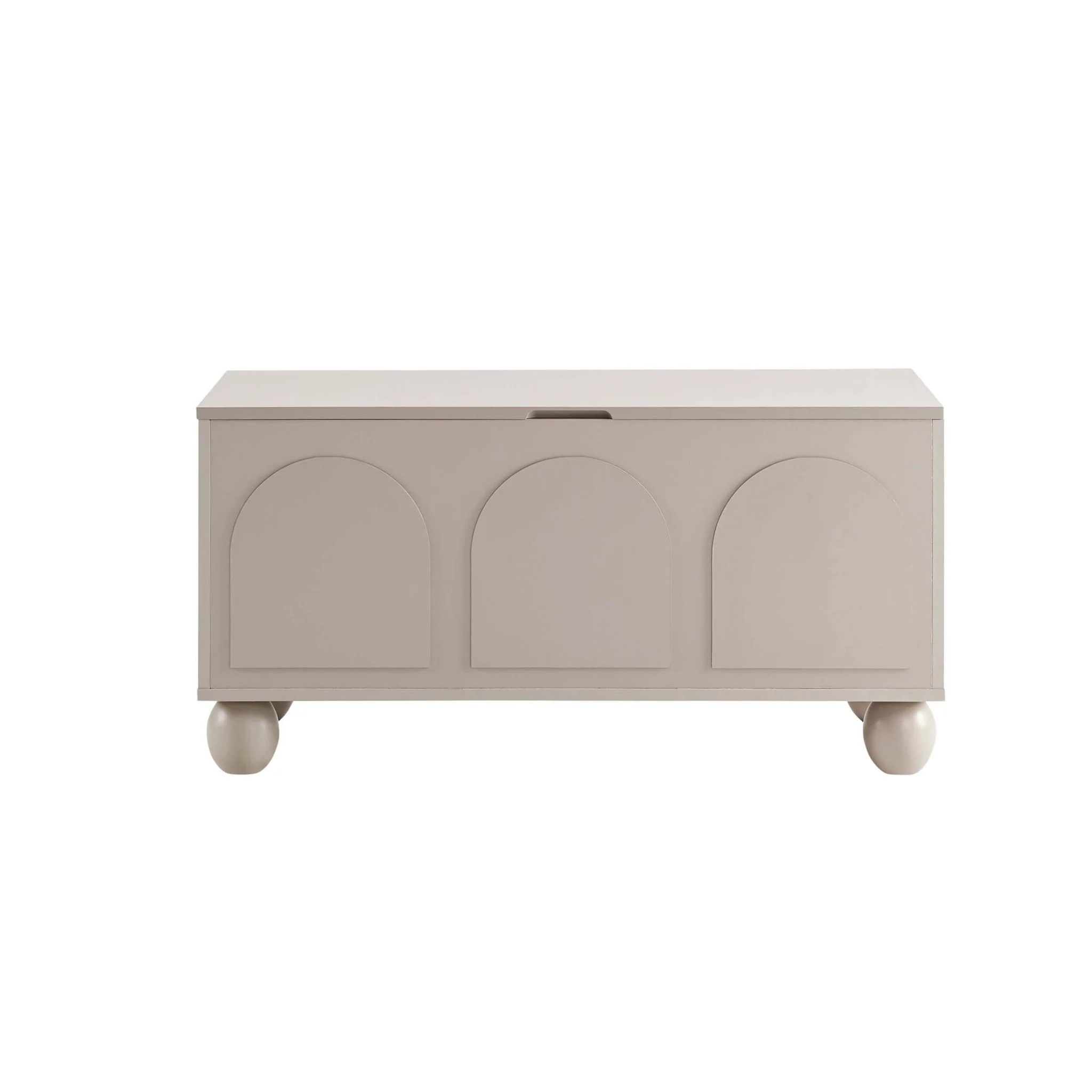 Rachel Arch Front Seated Storage - Taupe - Image 3
