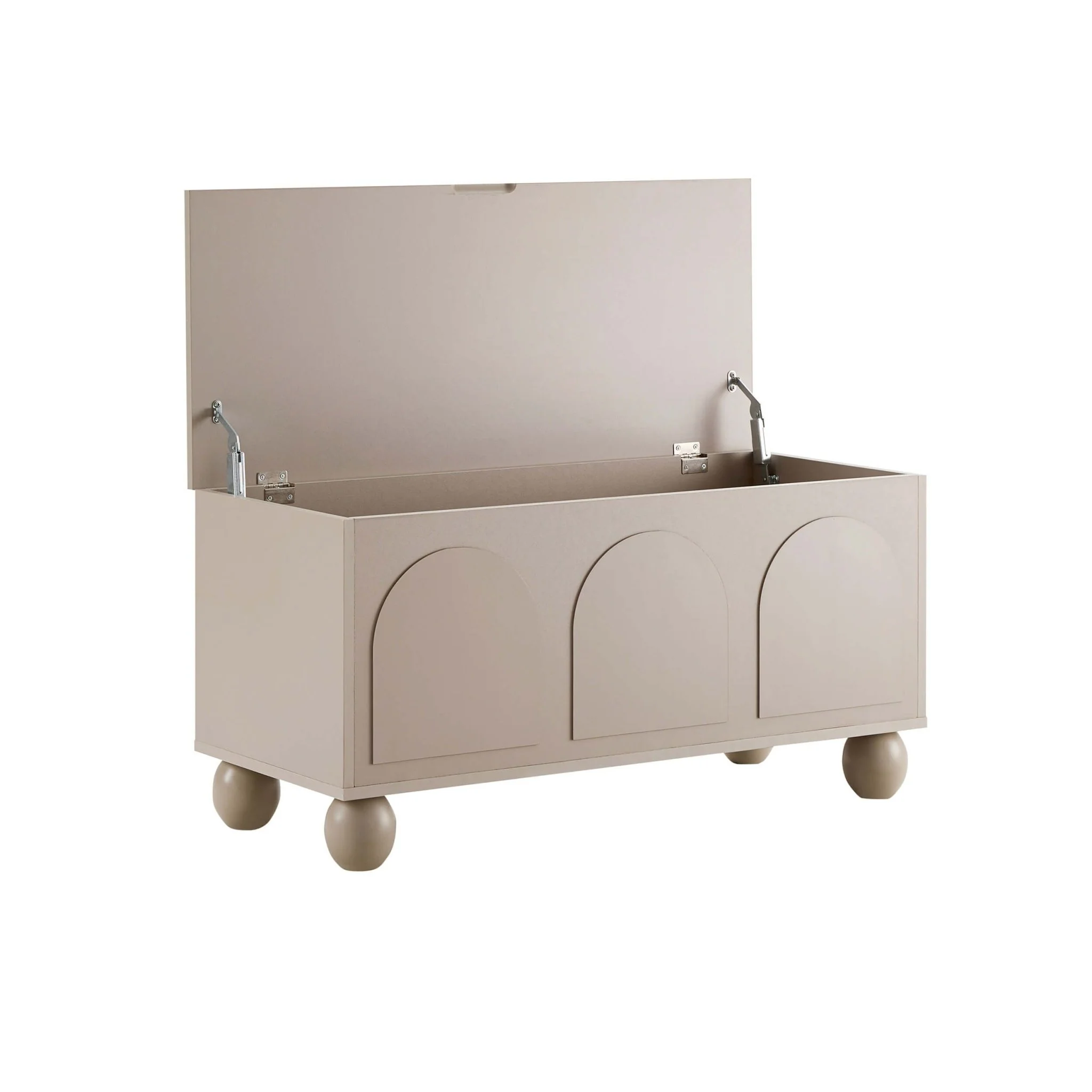 Rachel Arch Front Seated Storage - Taupe - Image 6