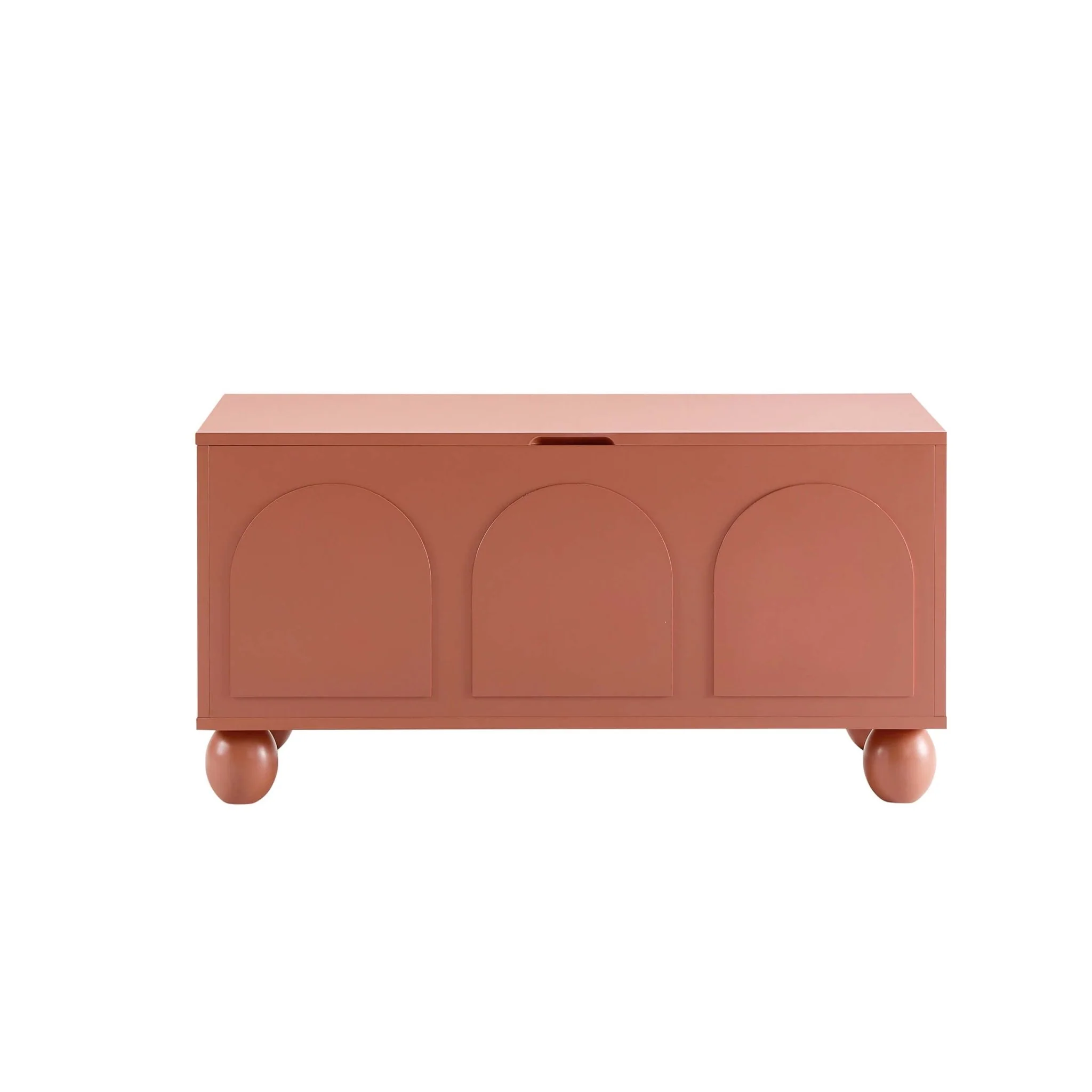 Rachel Arch Front Seated Storage - Terracotta - Image 3
