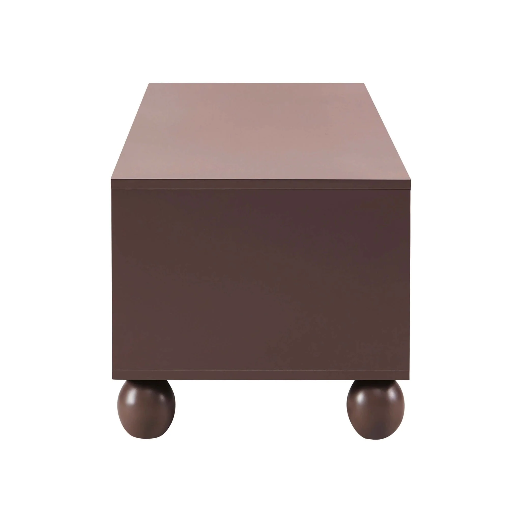 Rachel Arch Front Tv Unit for TVs up to 75" - Mocha - Image 6