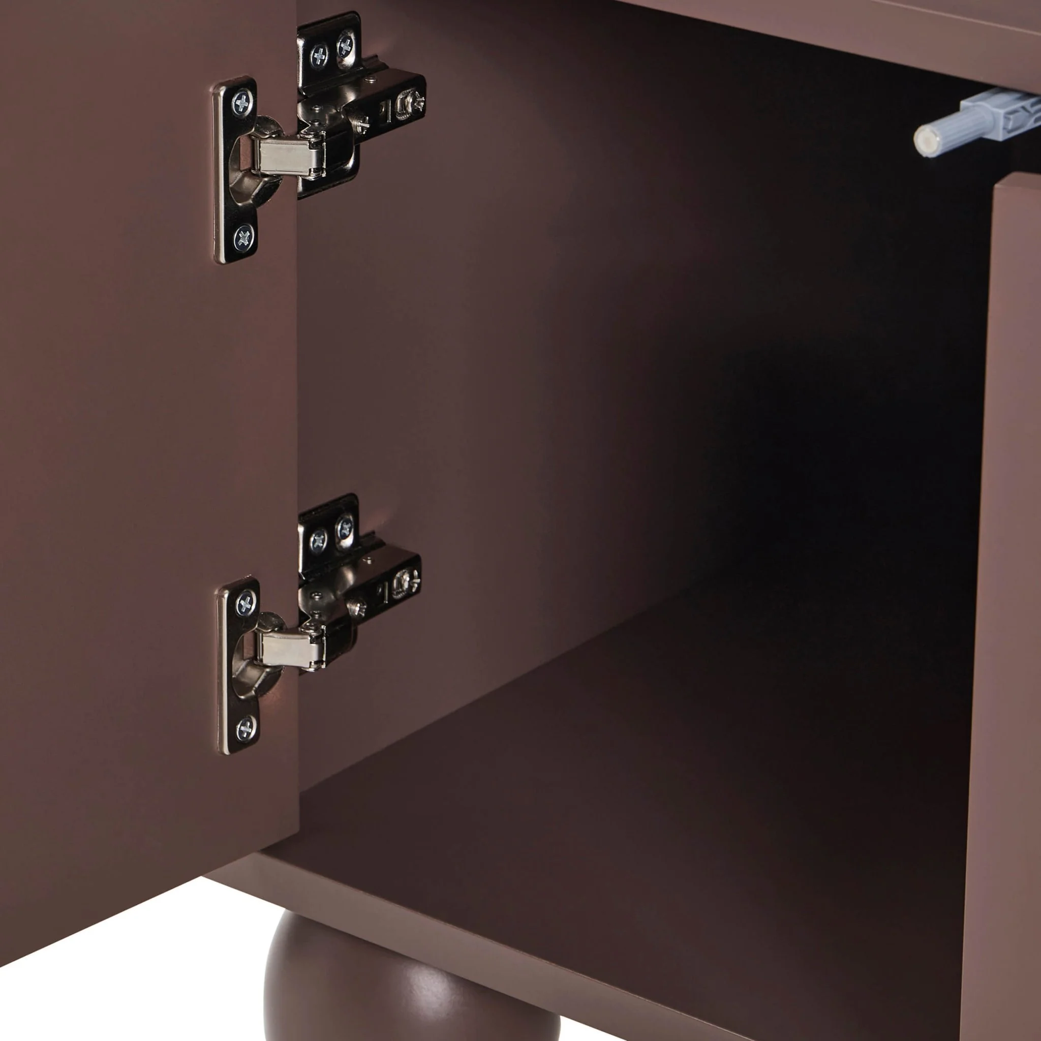 Rachel Arch Front Tv Unit for TVs up to 75" - Mocha - Image 8