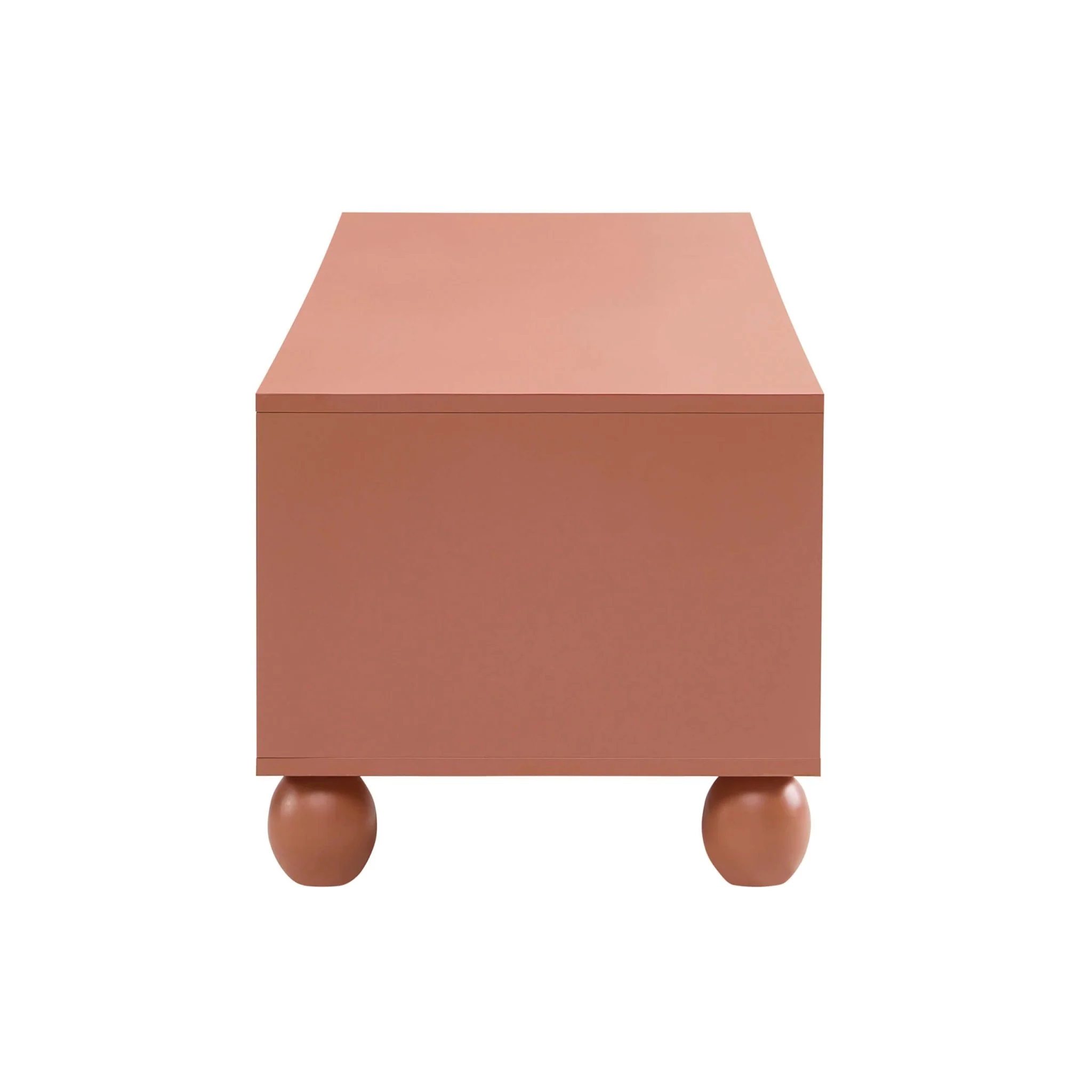 Rachel Arch Front Tv Unit for TVs up to 75"-Terracotta - Image 6