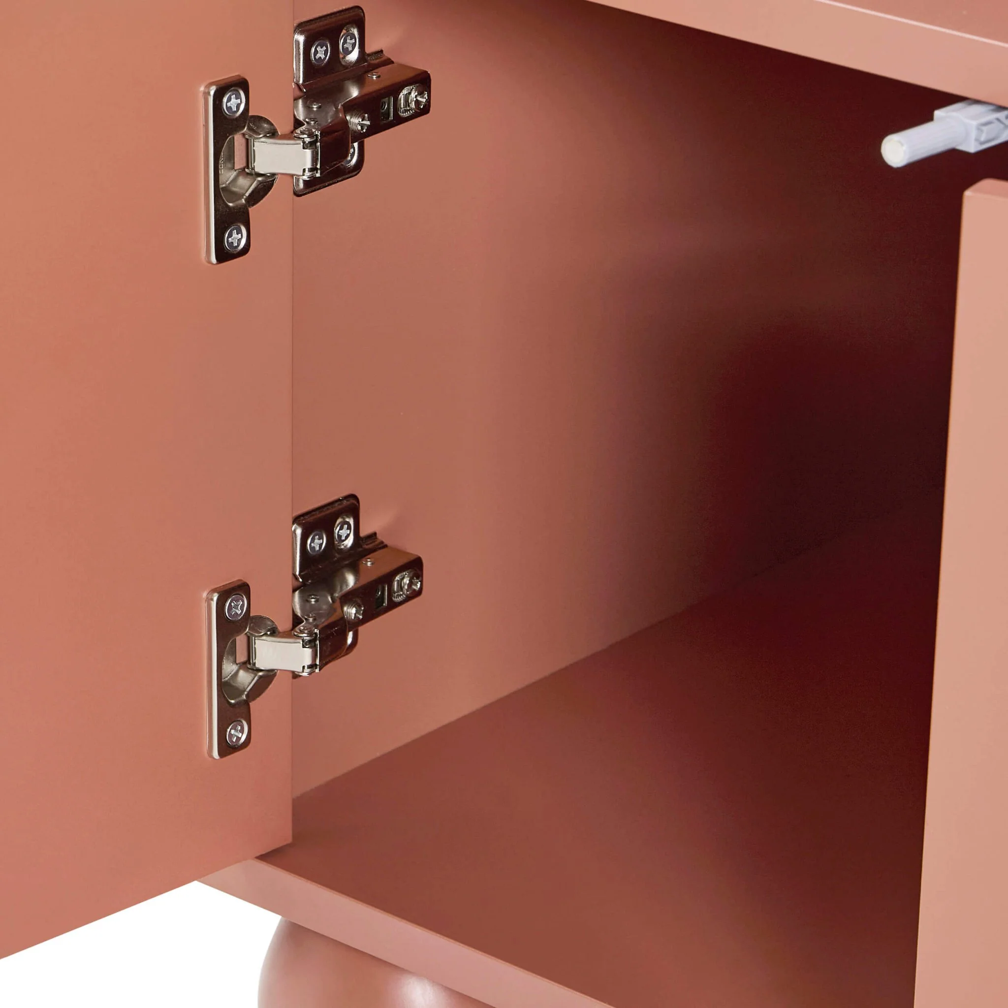 Rachel Arch Front Tv Unit for TVs up to 75"-Terracotta - Image 8