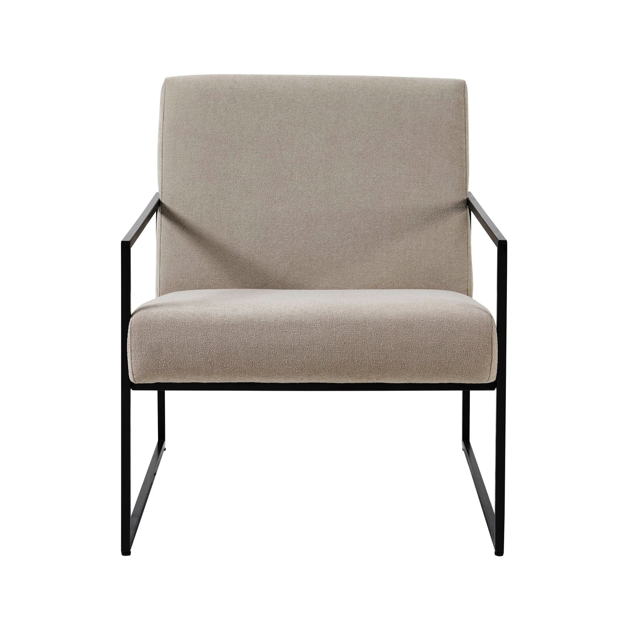 Rae Accent Chair - Chenille Greige - Image 2