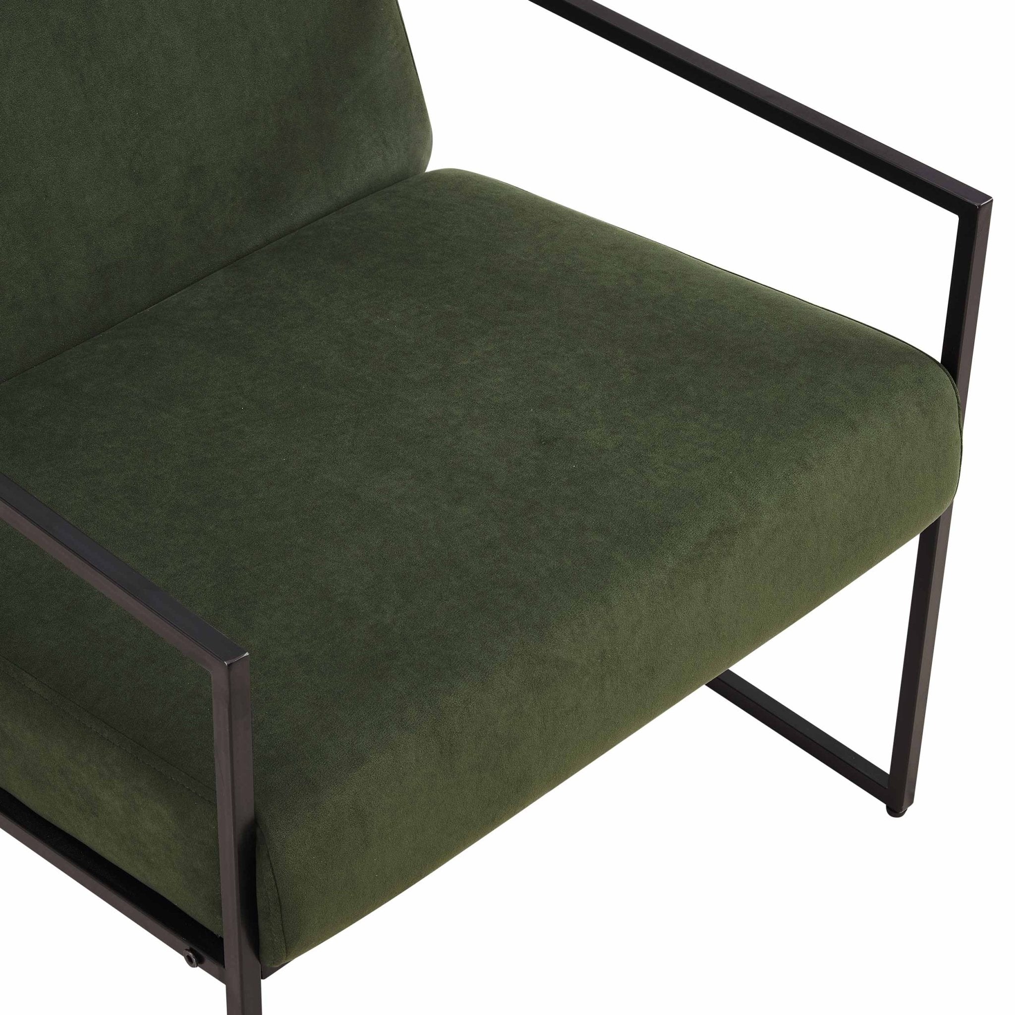 Rae Accent Chair - Dark Olive - Image 6