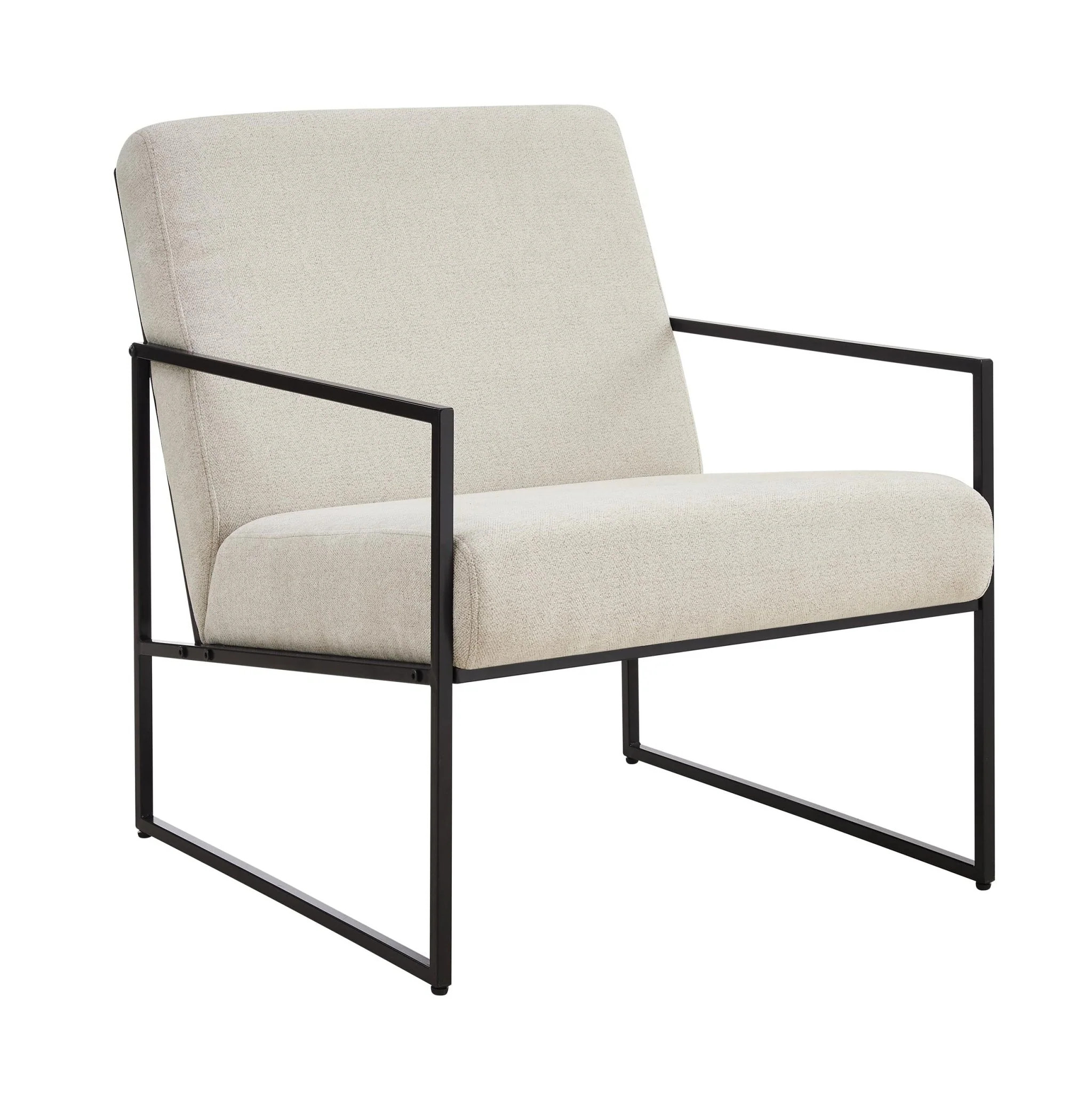 Rae Accent Chair - Light Beige - Image 2