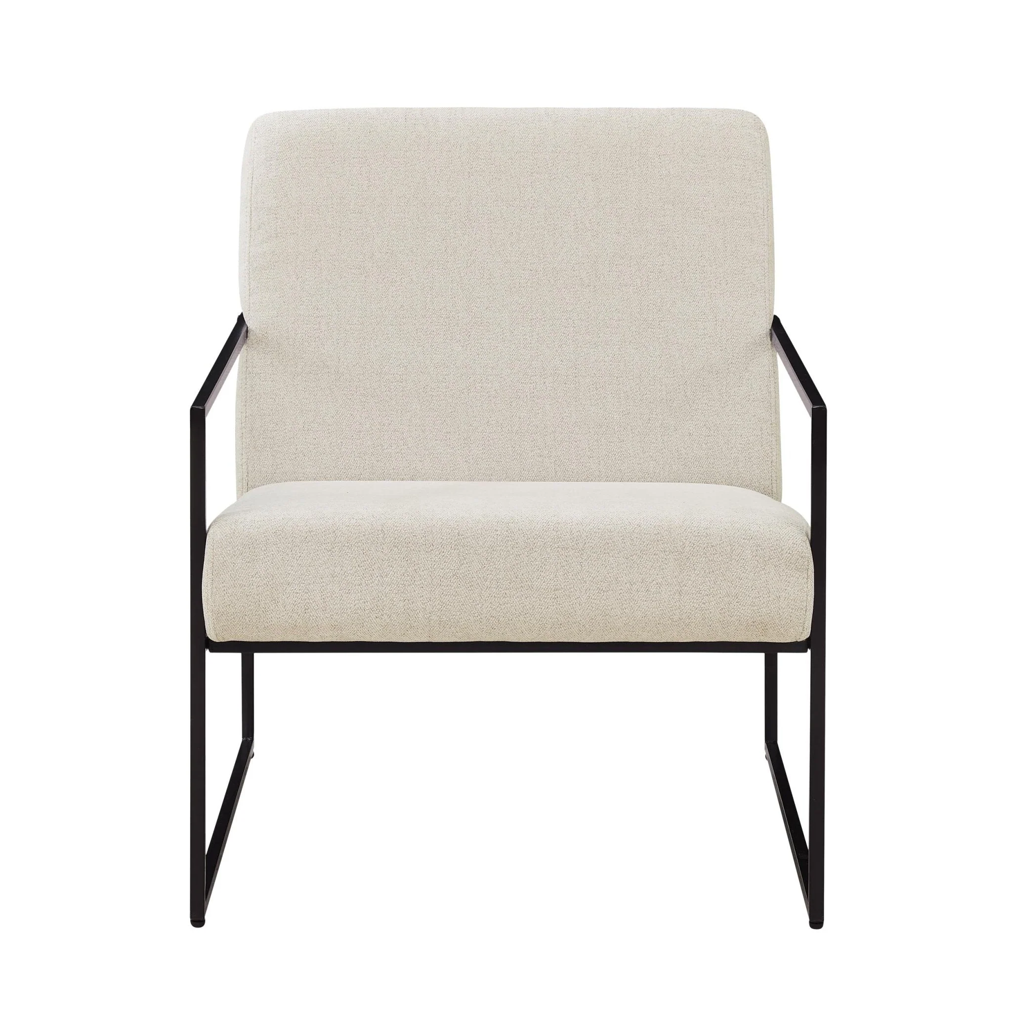 Rae Accent Chair - Light Beige - Image 3