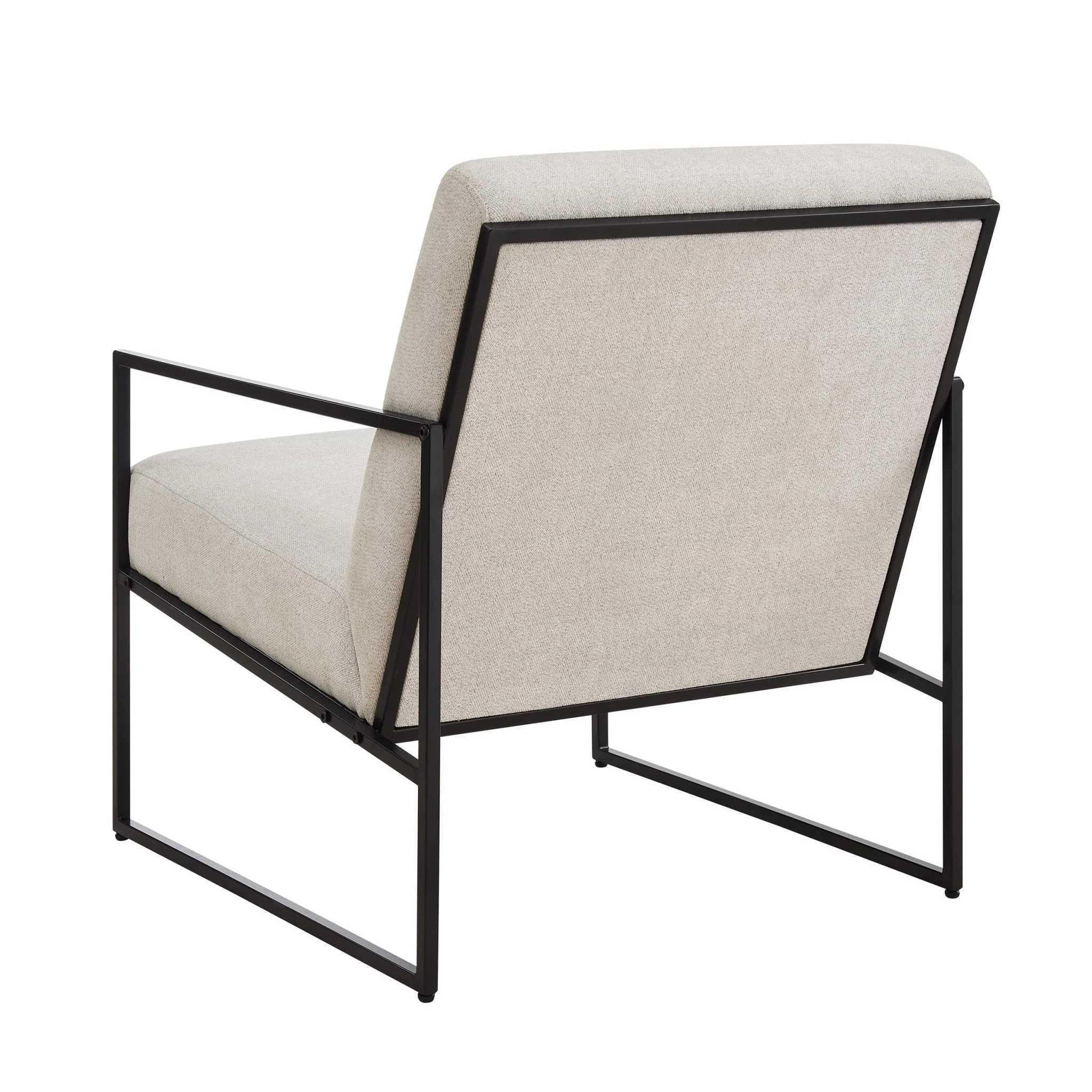 Rae Accent Chair - Light Beige - Image 6