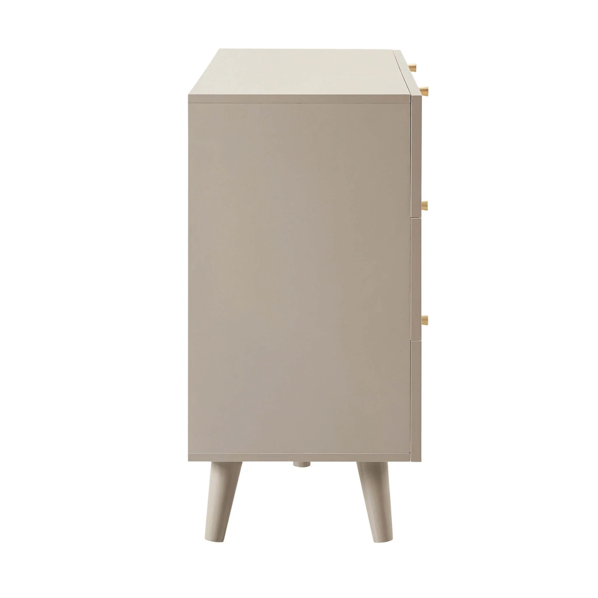Raven Rattan 6 Drawer Chest - Taupe - Image 6