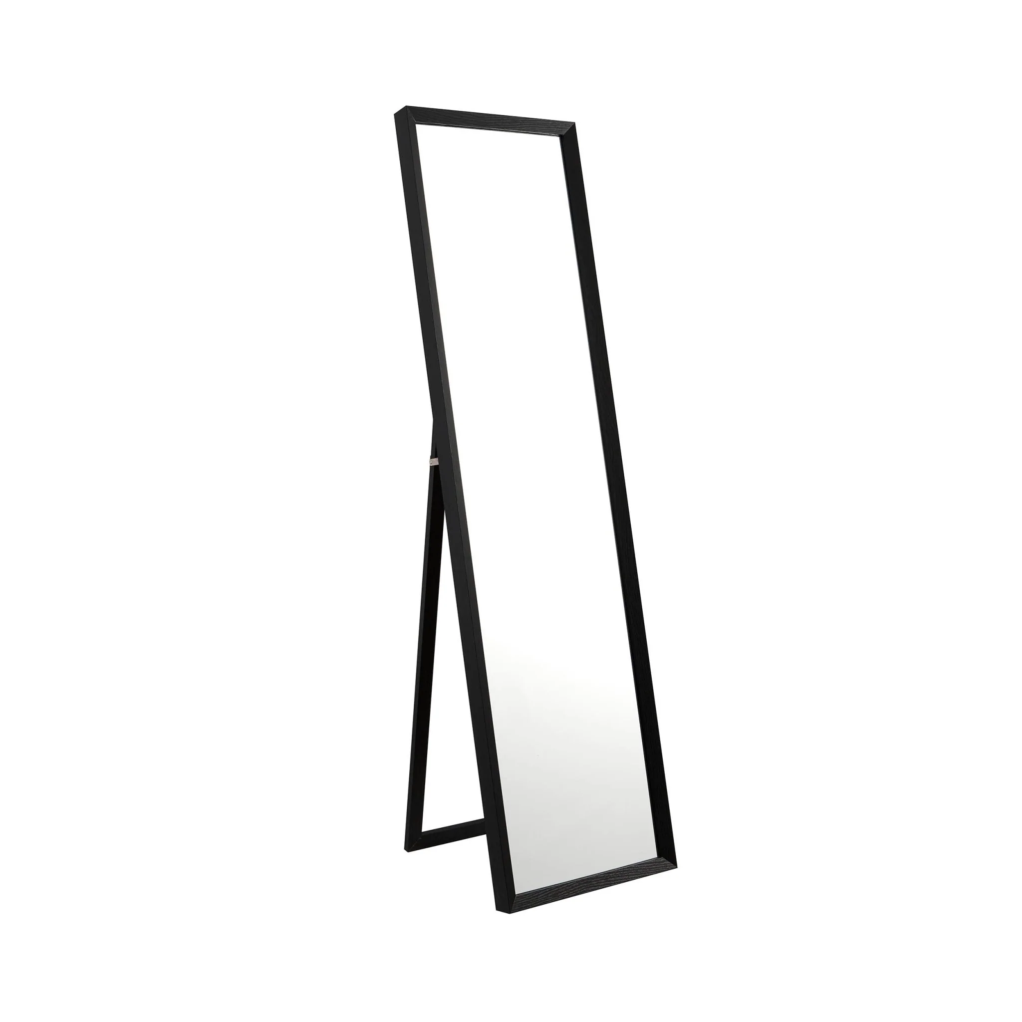 Rectangle Free Standing Mirror - Black - Image 2