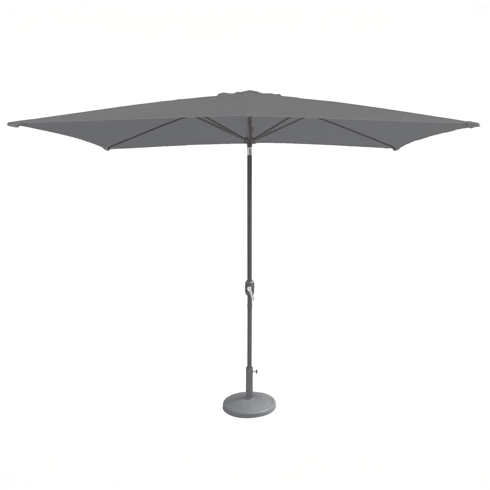 Rectangular Parasol - Grey - Image 4