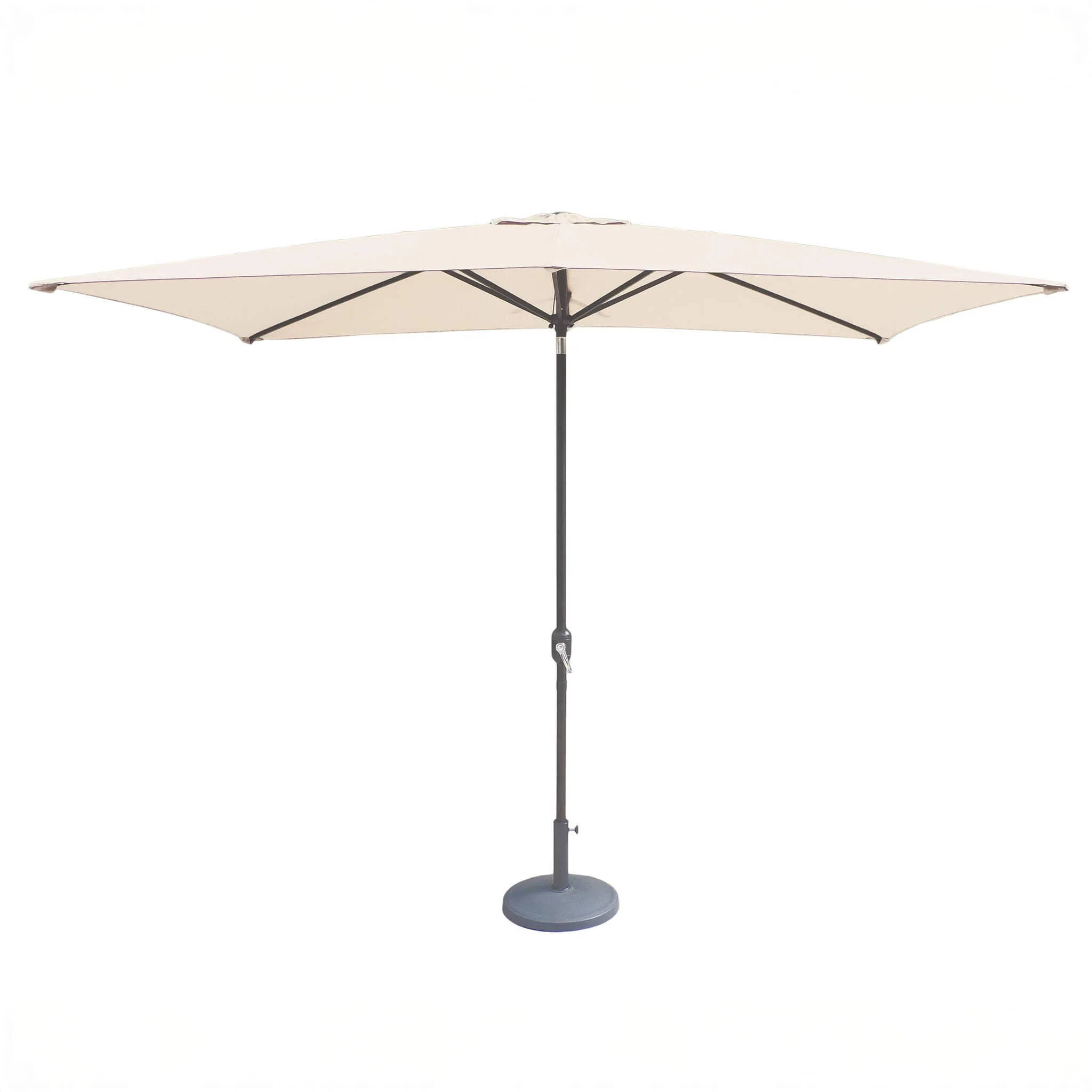 Rectangular Parasol - Ivory - Image 4