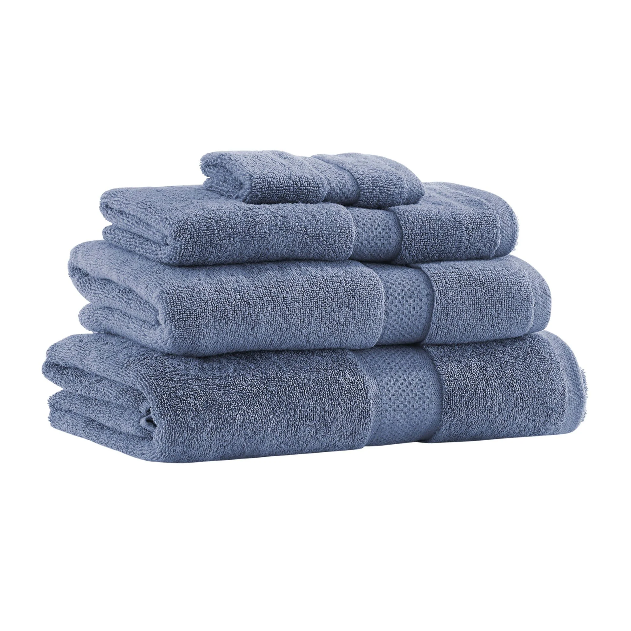 Rhodes Cotton Towel Collection - French Blue - Image 4