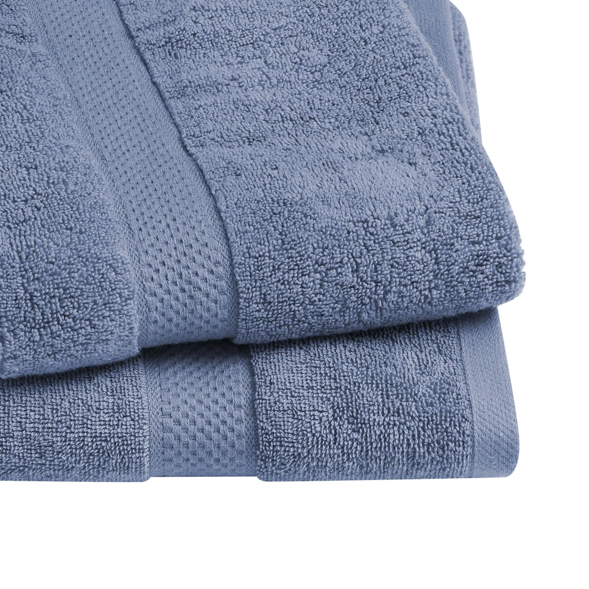 Rhodes Cotton Towel Collection - French Blue - Image 6