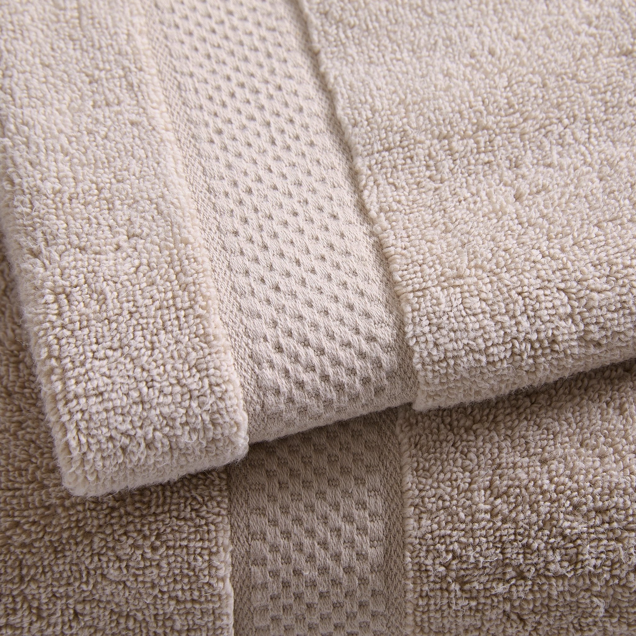 Rhodes Cotton Towel Collection - Natural - Image 2
