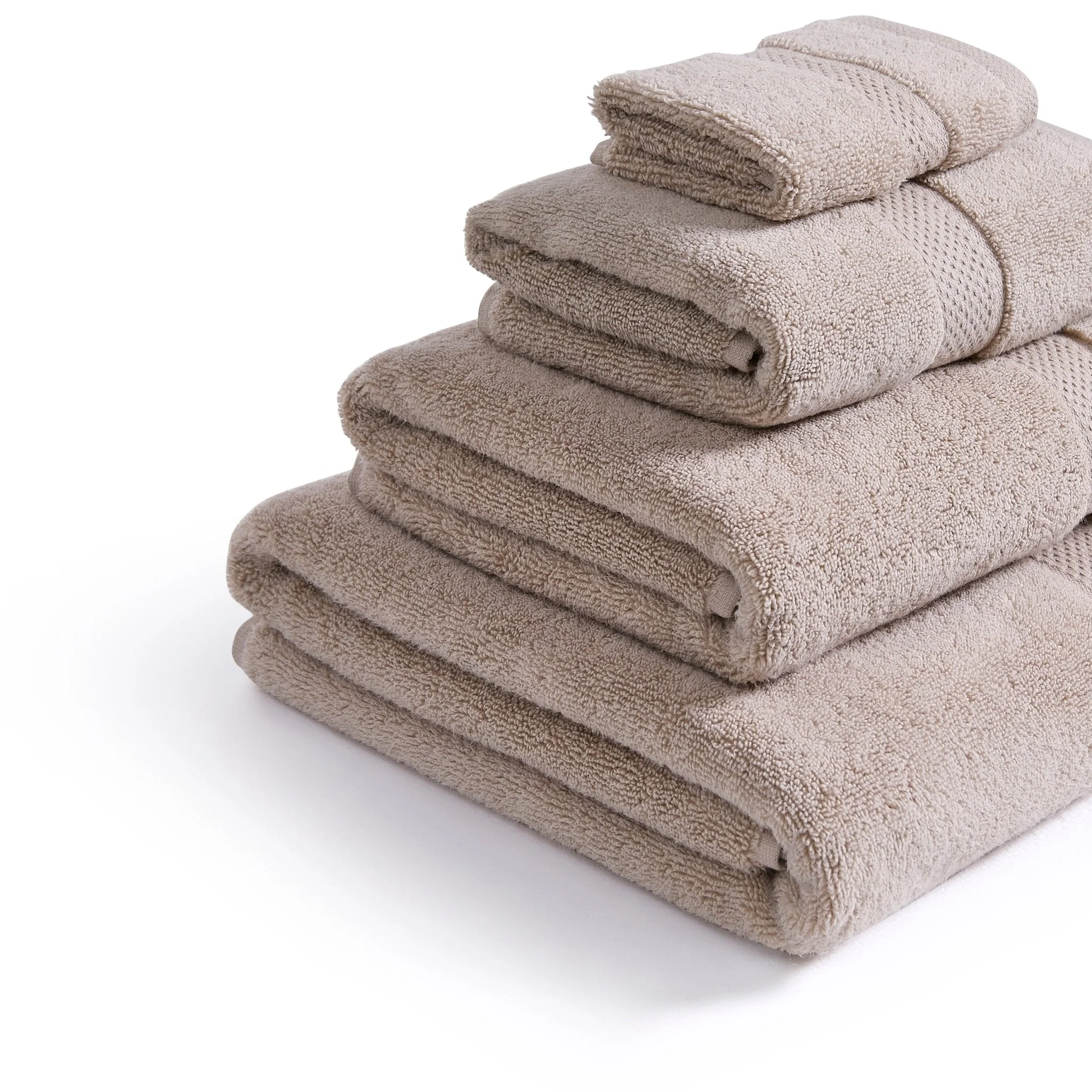 Rhodes Cotton Towel Collection - Natural - Image 5