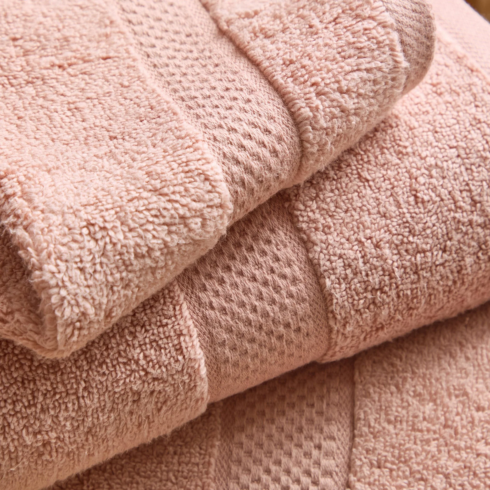 Rhodes Cotton Towel Collection - Pink - Image 4